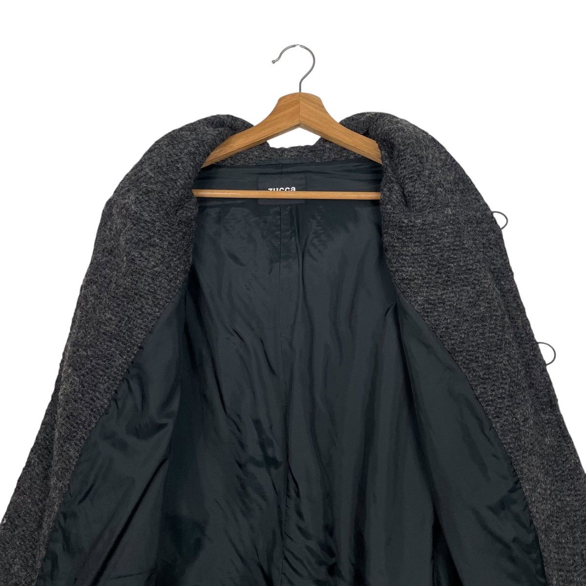 Zucca Zucca Hooded Black Jacket Size US M / EU 48-50 / 2 - 13 Thumbnail