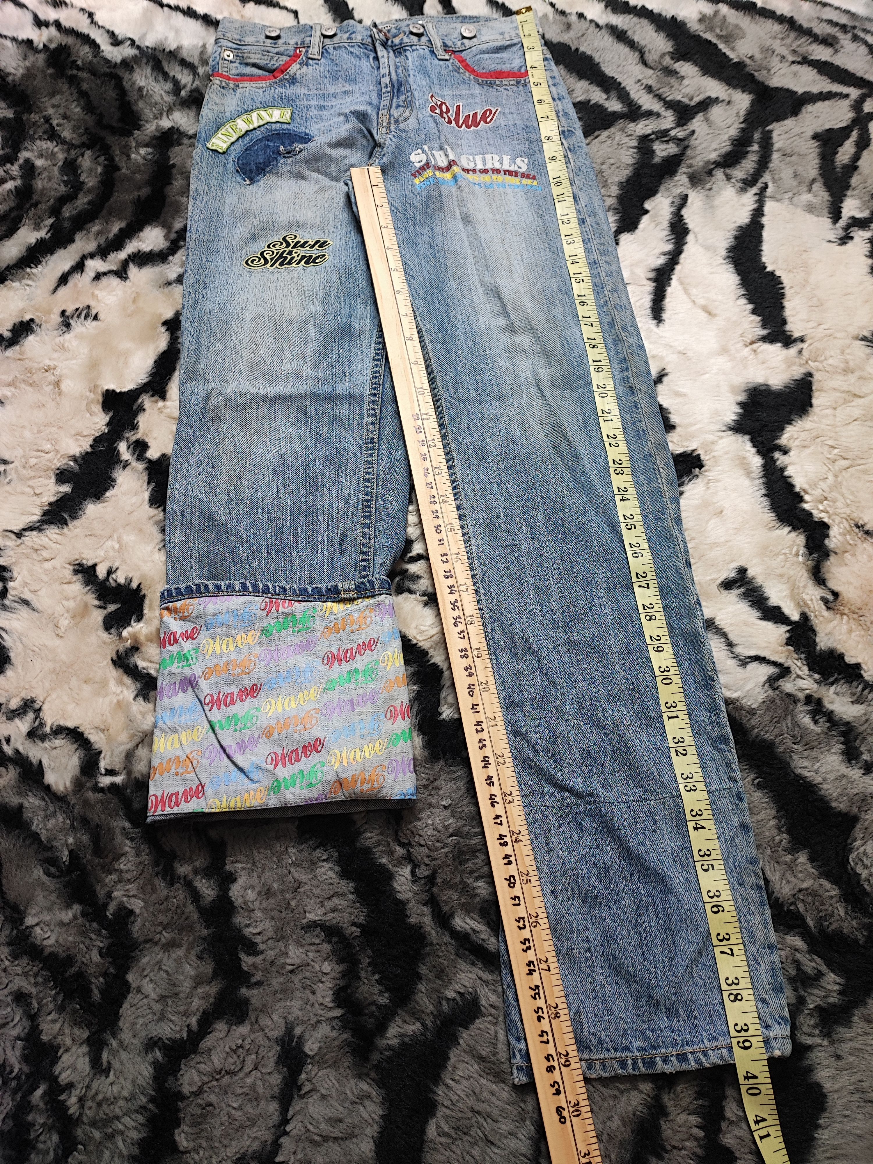 Undercover RARE Sirmione Surf Jeans Size US 27 - 5 Thumbnail