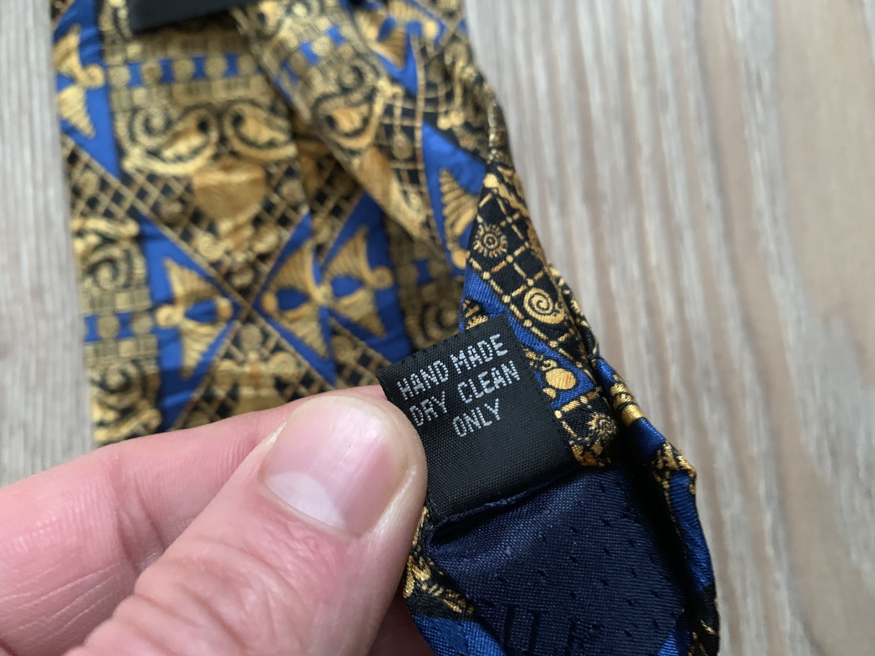 Other Gino De Milano Patterned Silk Tie Size ONE SIZE - 7 Thumbnail