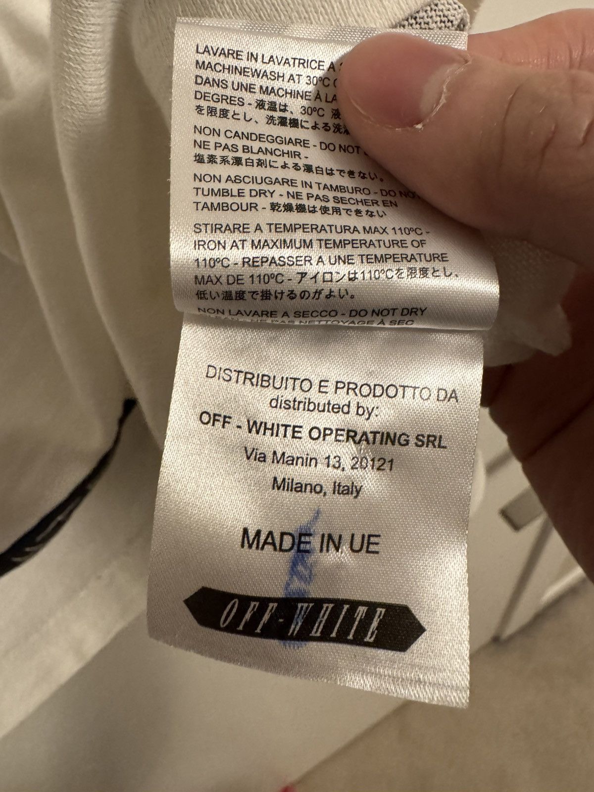 Off-White Off White Logo Tee Size US XS / EU 42 / 0 - 9 Thumbnail