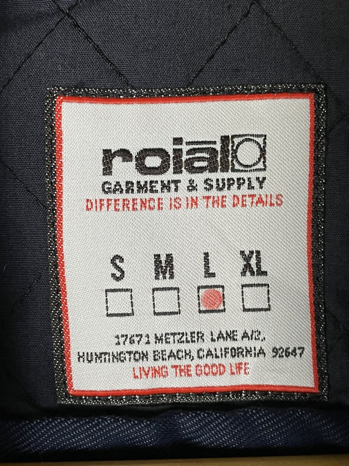 Japanese Brand × Vintage ROIAL X Japanese Brand Quilted Jacket (32) Size US L / EU 52-54 / 3 - 9 Thumbnail