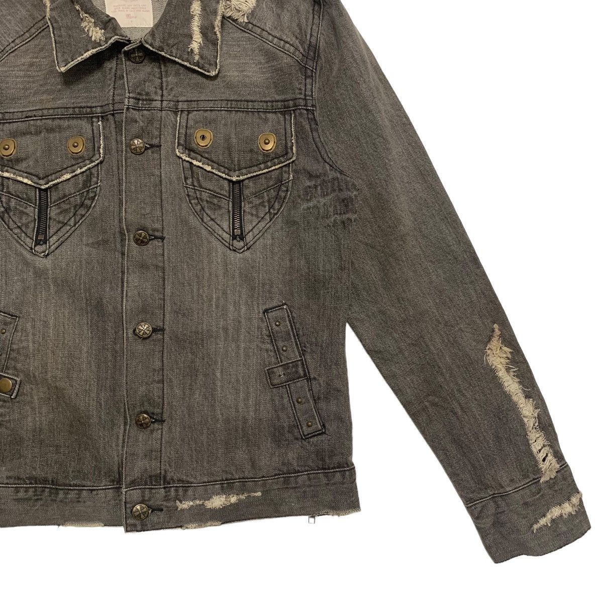 Japanese Brand Japanese Brand Nice Design Denim Jacket Size M / US 6-8 / IT 42-44 - 3 Thumbnail