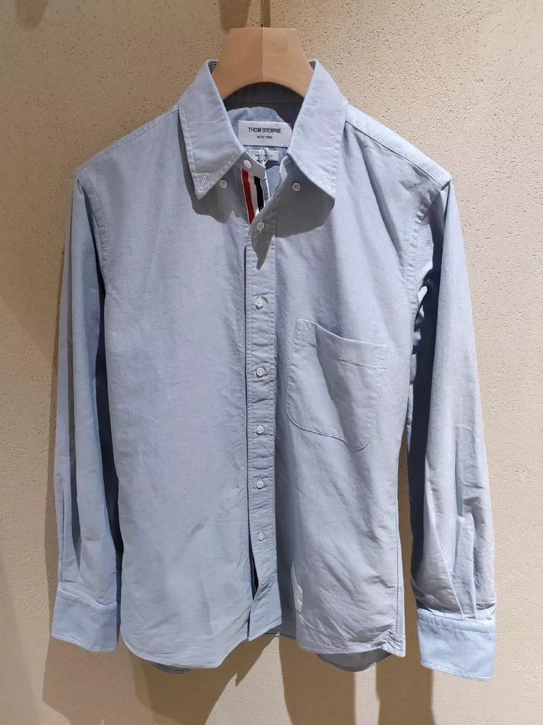 Thom Browne Thom Browne Oxford cloth shirt Size US M / EU 48-50 / 2 - 1 Thumbnail