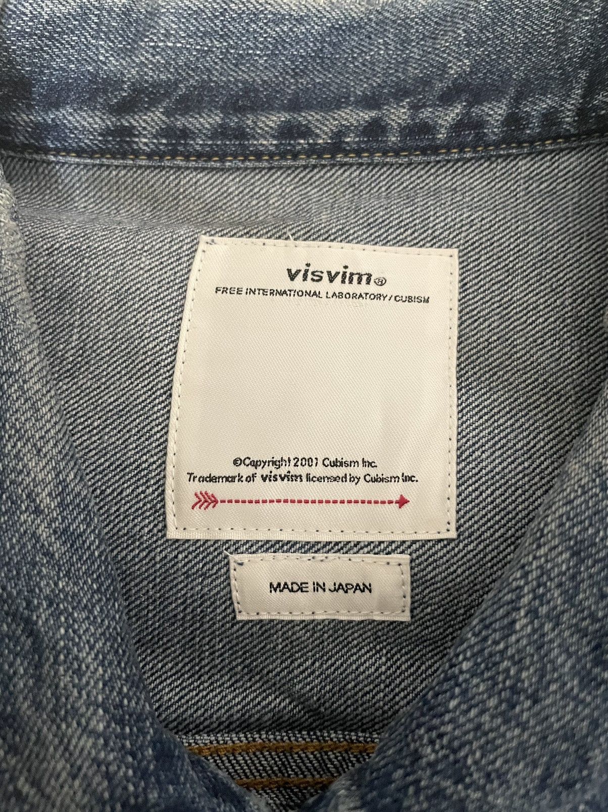 Visvim VIP EXCLUSIVE!! VISVIM DRY 4 101 DENIM JKT Size US L / EU 52-54 / 3 - 5 Thumbnail