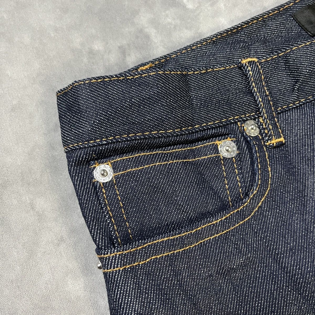 A.P.C. A.P.C. NEW STANDARD RAW DENIM JEANS DARK INDIGO MINIMALIST Size US 26 / EU 42 - 3 Thumbnail