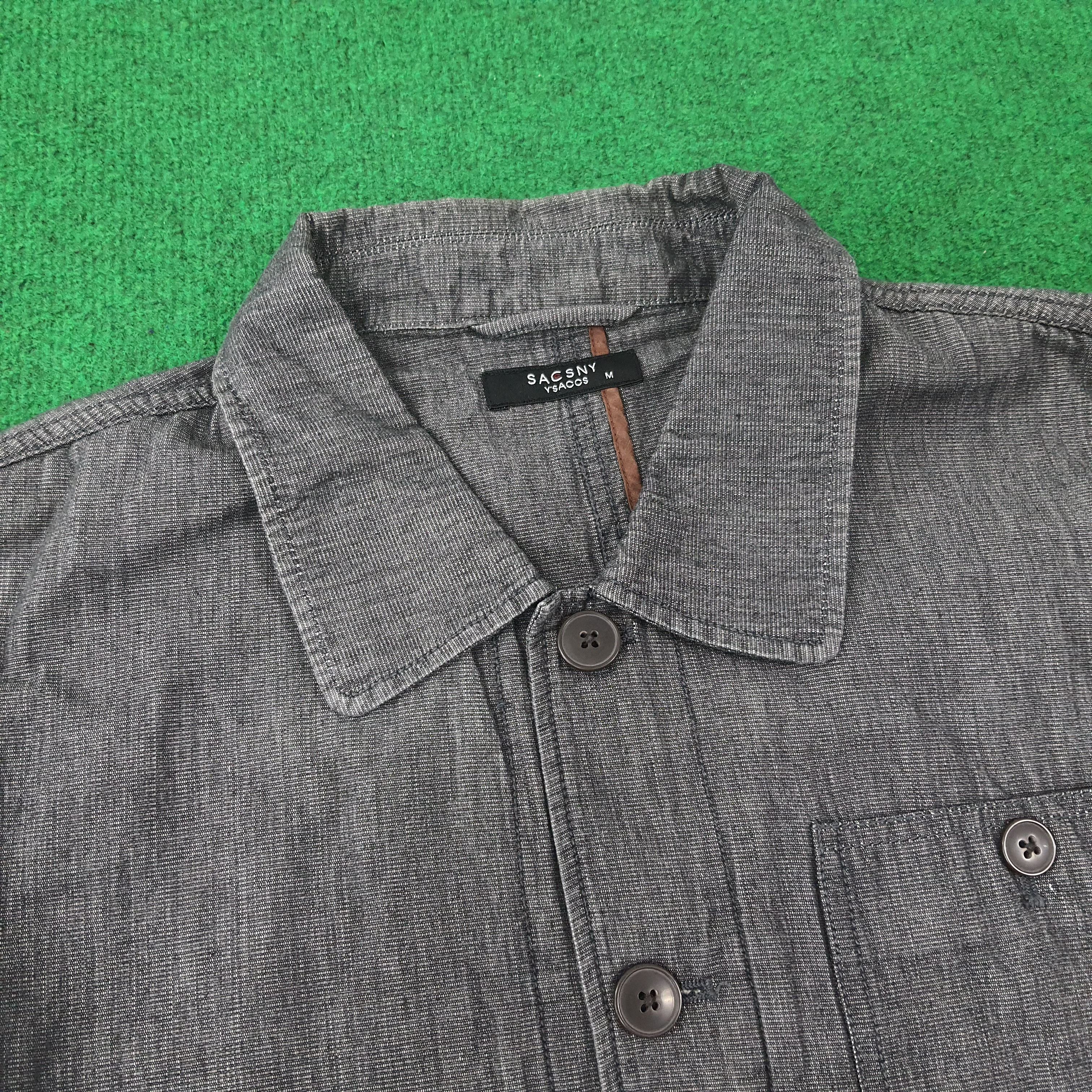 Y's Vintage SACSNY by Yohji Custom Y's Logo Shacket C233N3 Size US M / EU 48-50 / 2 - 5 Thumbnail
