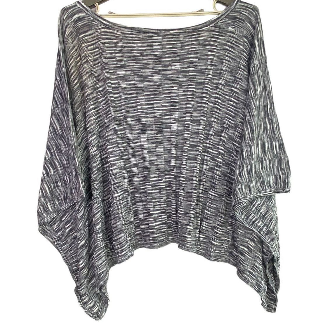 Other Lane Bryant Oversized Blouse Lightweight 26 28 Grey Black Size 4XL / US 24-26 - 12 Preview