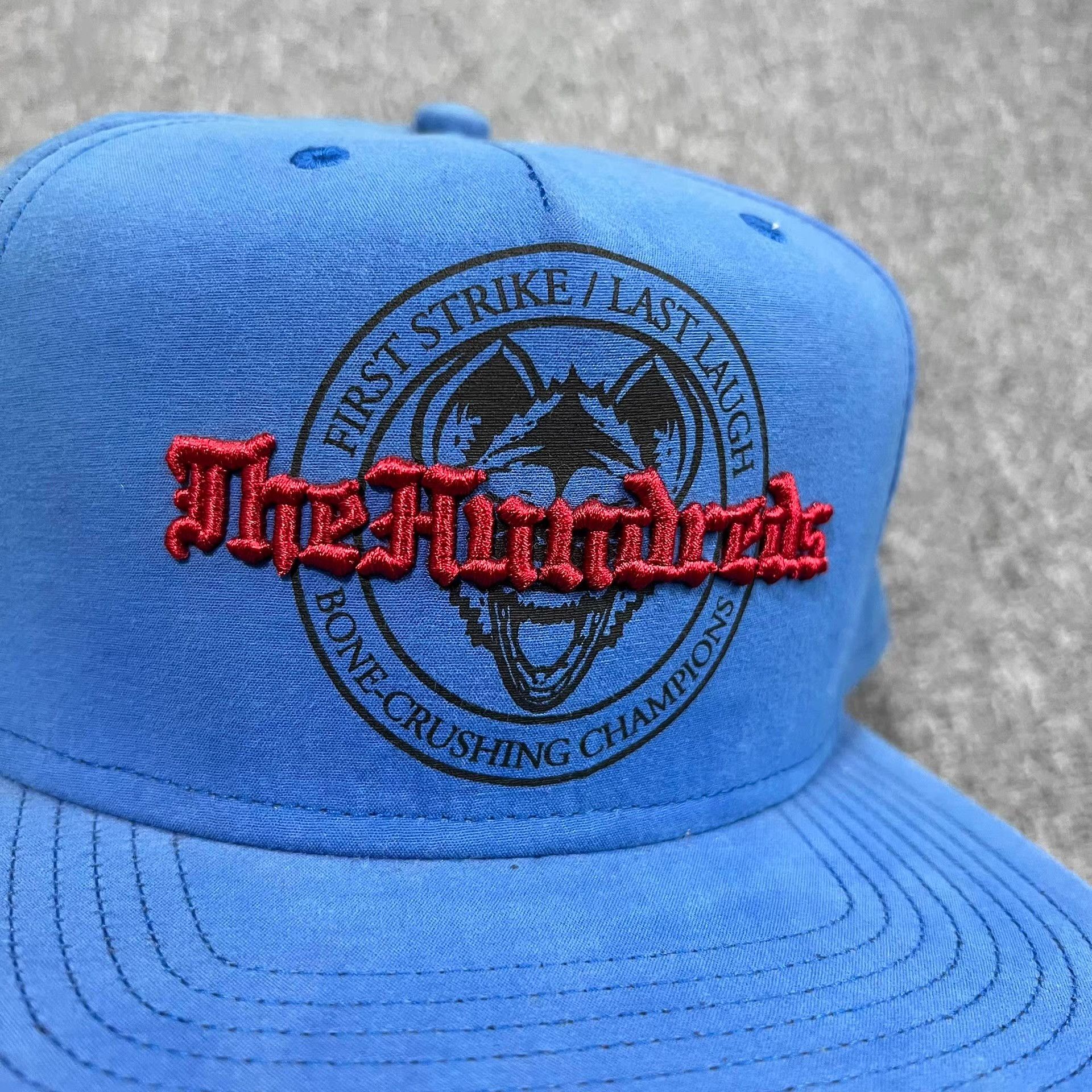 The Hundreds The Hundreds 3D Embroidered Baseball Cap Visor Q7 Size ONE SIZE - 2 Thumbnail