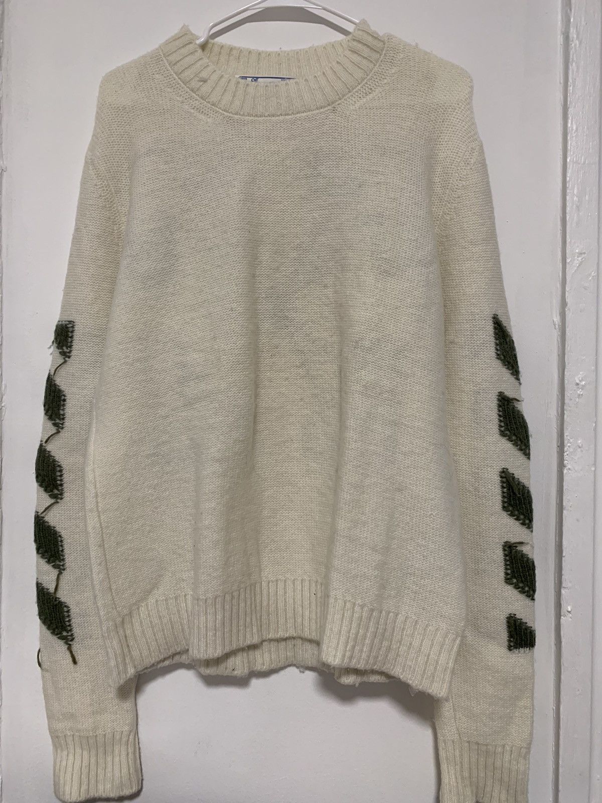 image of Off White Knitwear Sweater, Men's (Size Large)