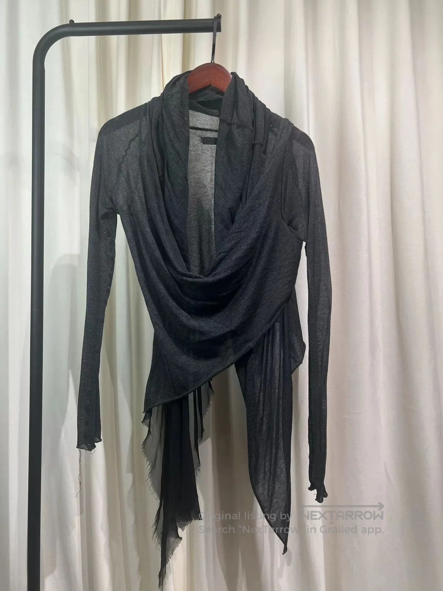 If Six Was Nine ifsixwasnine asymmetrical cardigan with multiple styles. Size XS / US 0-2 / IT 36-38 - 4 Thumbnail