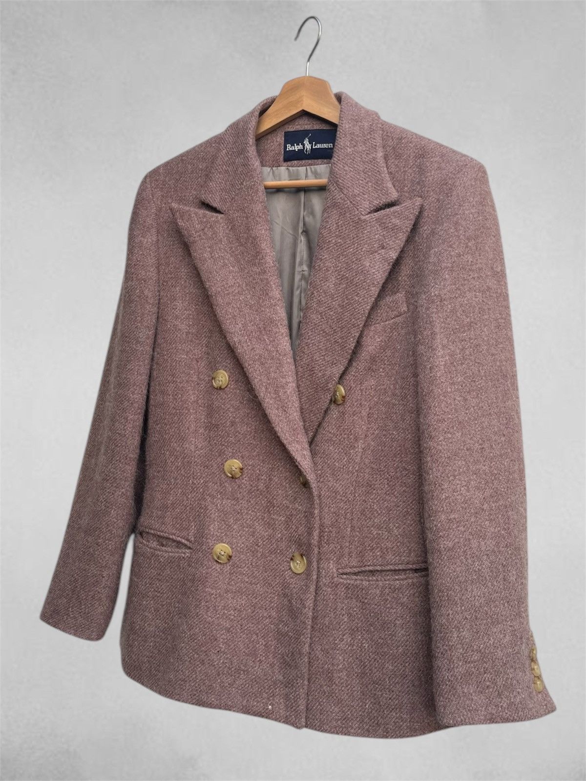 Ralph Lauren Vintage Ralph Lauren Double Breasted Wool Jacket Size M / US 6-8 / IT 42-44 - 8 Thumbnail