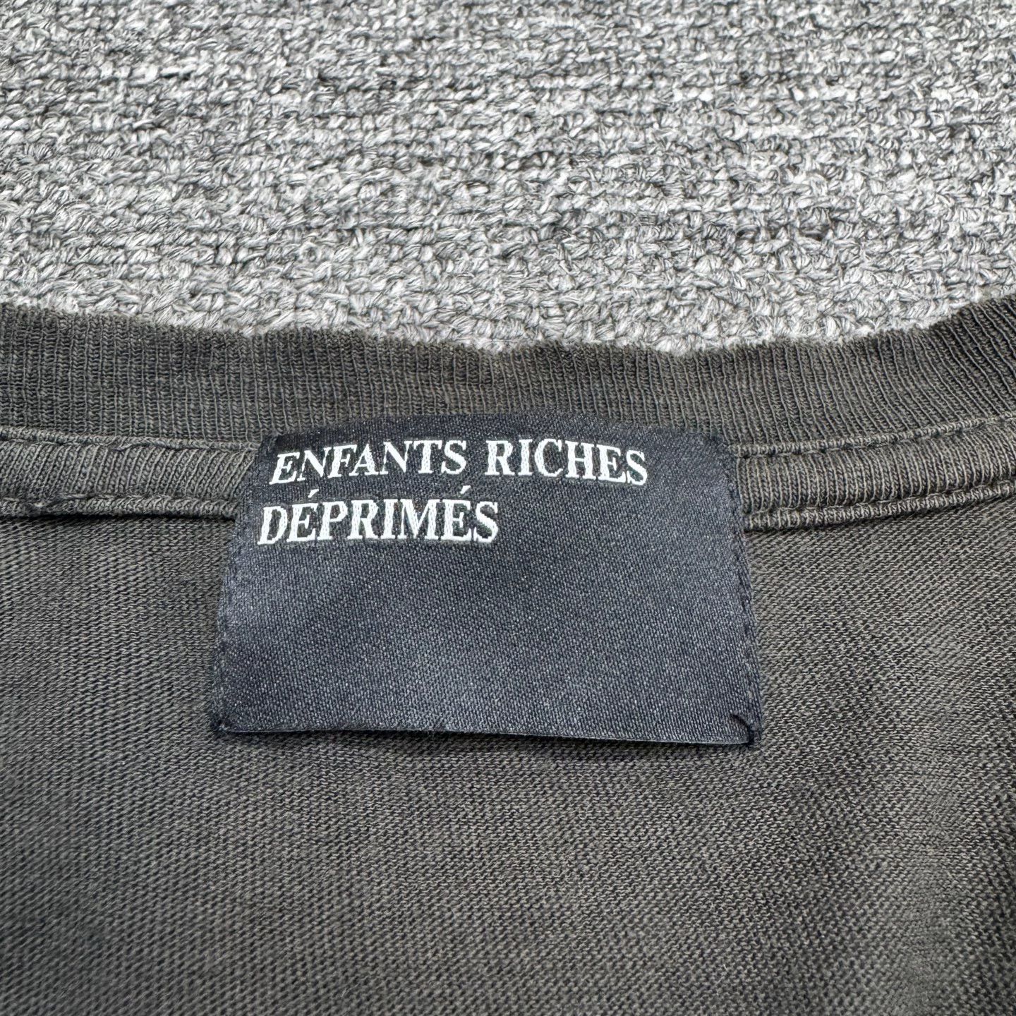 Enfants Riches Deprimes Enfants Riches Deprimes Distressed Short Sleeve Tee Size XXL / US 16-18 / IT 52-54 - 2 Thumbnail