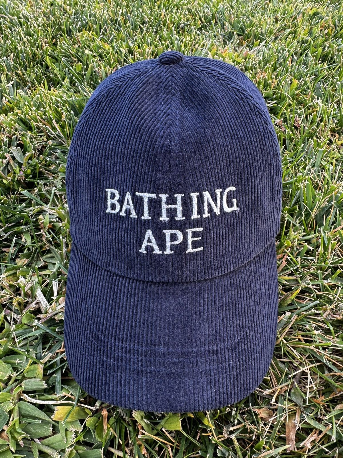 Bape Bathing Ape Corduroy Adjustable Hat Size ONE SIZE - 2 Thumbnail