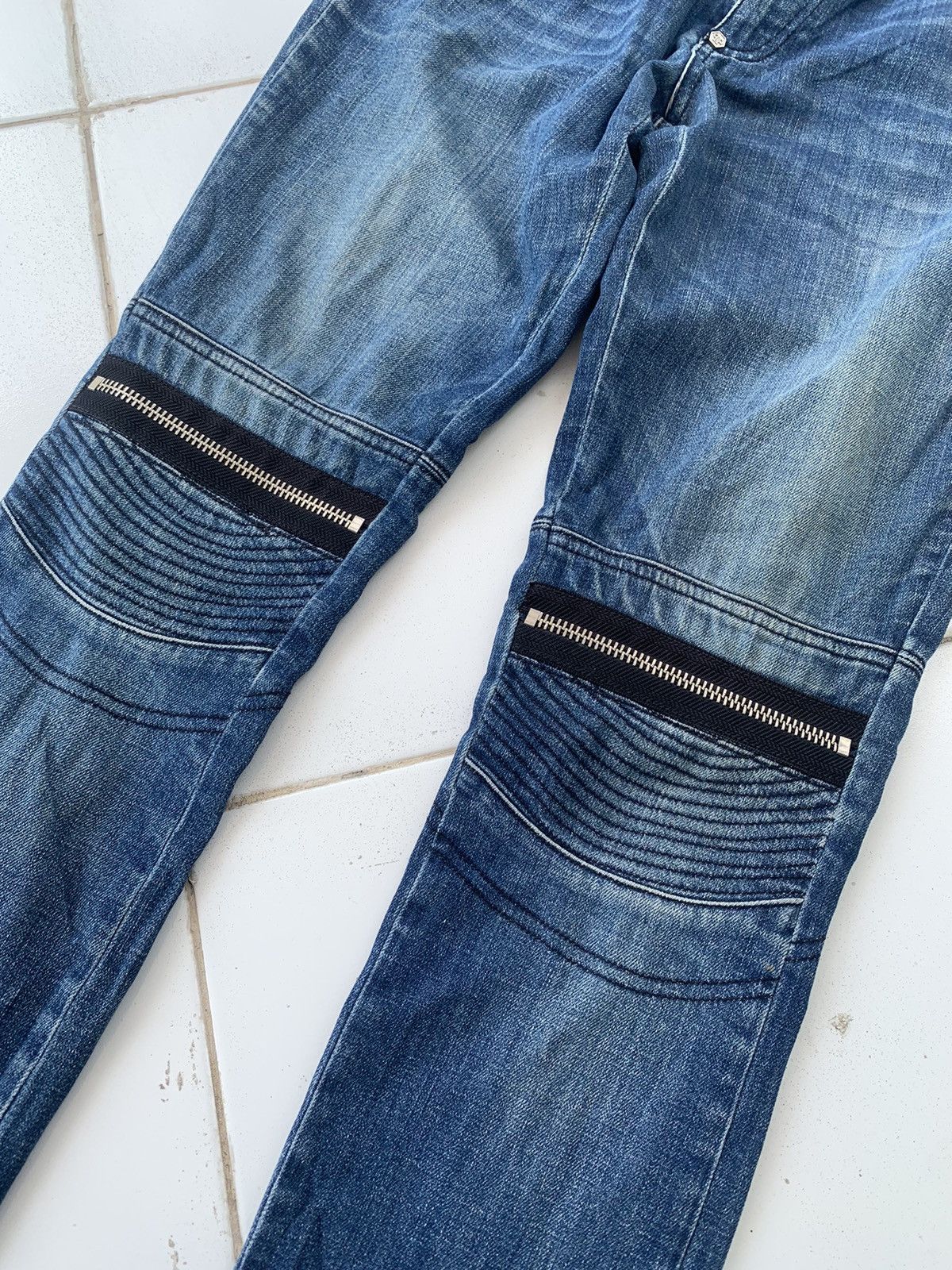 Philipp Plein Denim pants philipp plein bikers Size US 32 / EU 48 - 3 Thumbnail