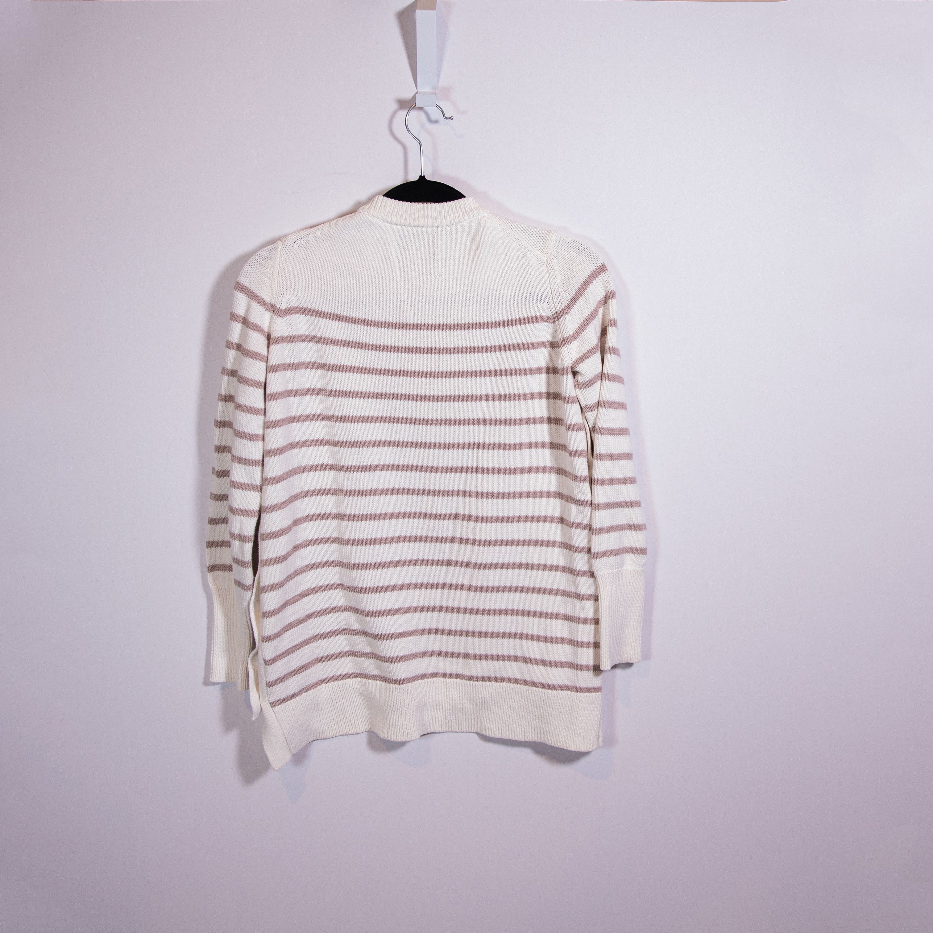Other Tuckernuck Bar Harbor Beige Stripe Cotton Knit Size XXS / US 00 / IT 34 - 4 Thumbnail