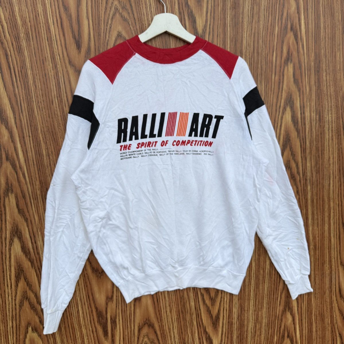 Vintage Vintage Ralliart Large Logo Sweatshirt Size US M / EU 48-50 / 2 - 2 Thumbnail