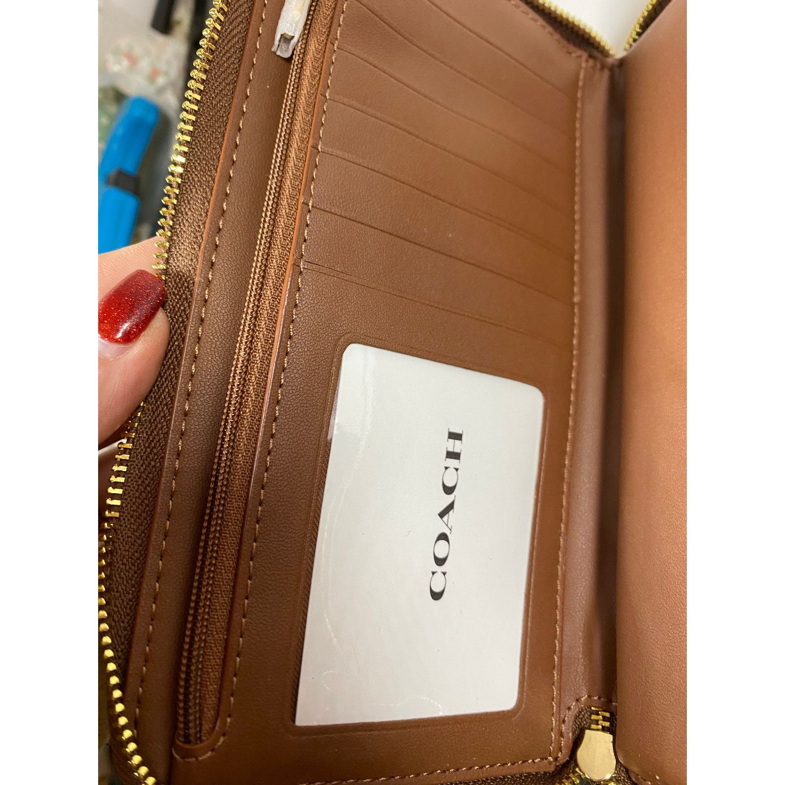 Coach Coach Dempsey Large Phone Wallet NWT Size ONE SIZE - 9 Thumbnail