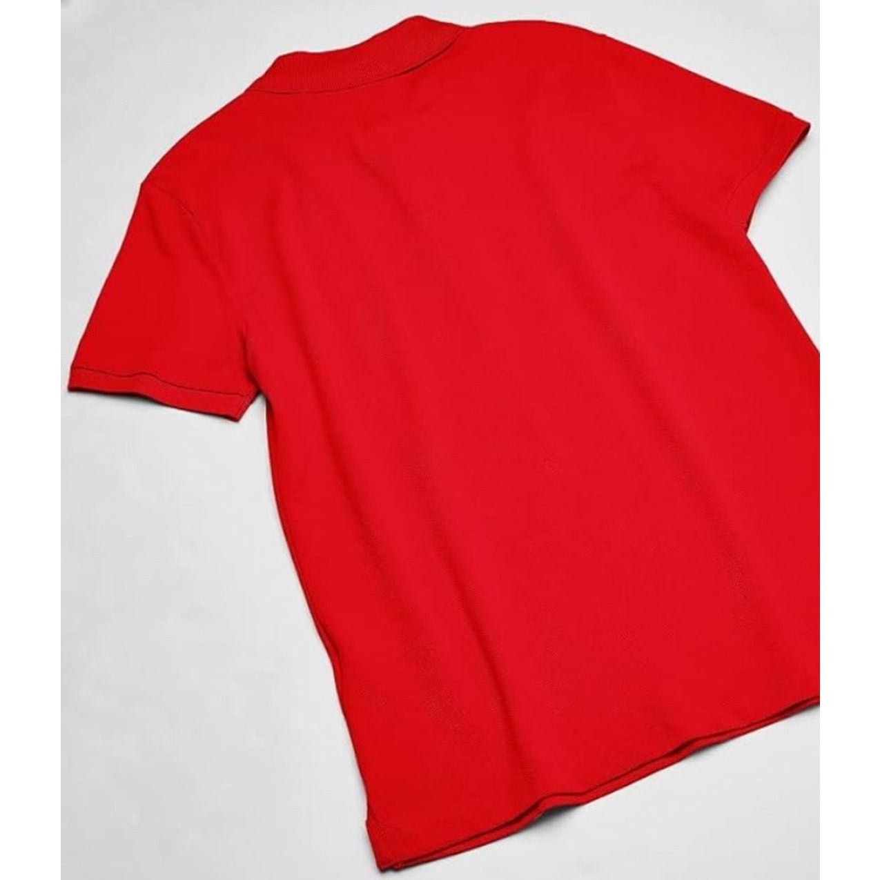 Lacoste Lacoste Men's Short Sleeve Classic Pique Polo Shirt Red 3XL Size US XXL / EU 58 / 5 - 3 Thumbnail