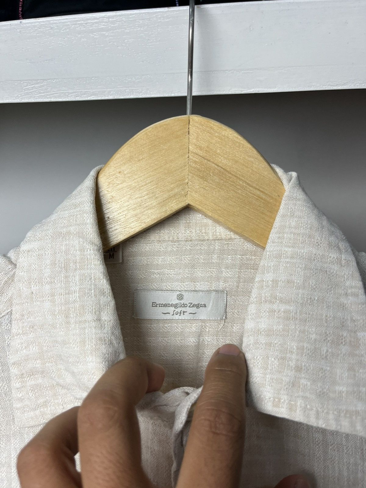 Ermenegildo Zegna Ermenegildo zegna Linen Shirt Size US L / EU 52-54 / 3 - 4 Thumbnail