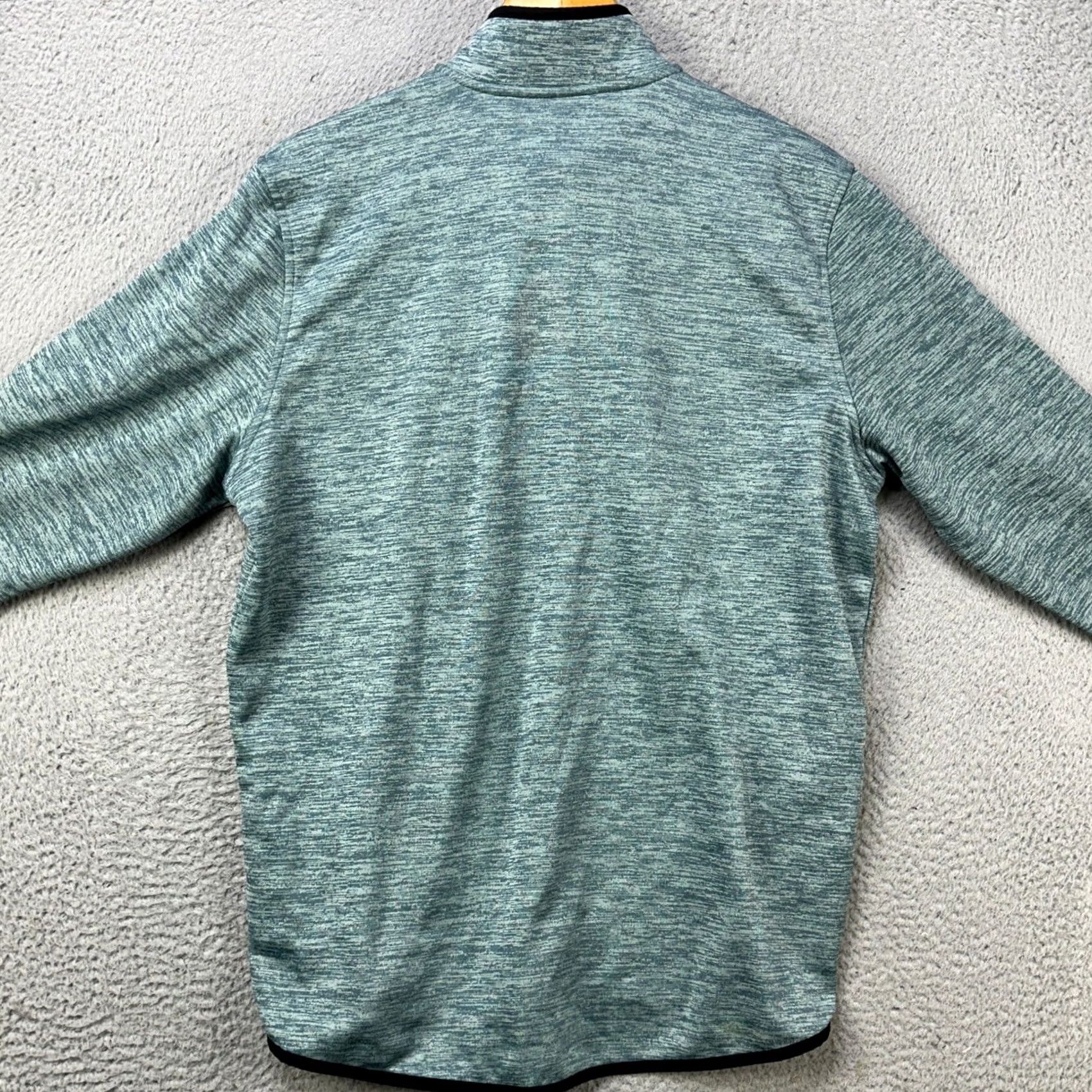 Under Armour Under Armour Cold Gear Sweatshirt Mens M Blue Quarter Zip Logo Loose Fit Size US M / EU 48-50 / 2 - 2 Thumbnail