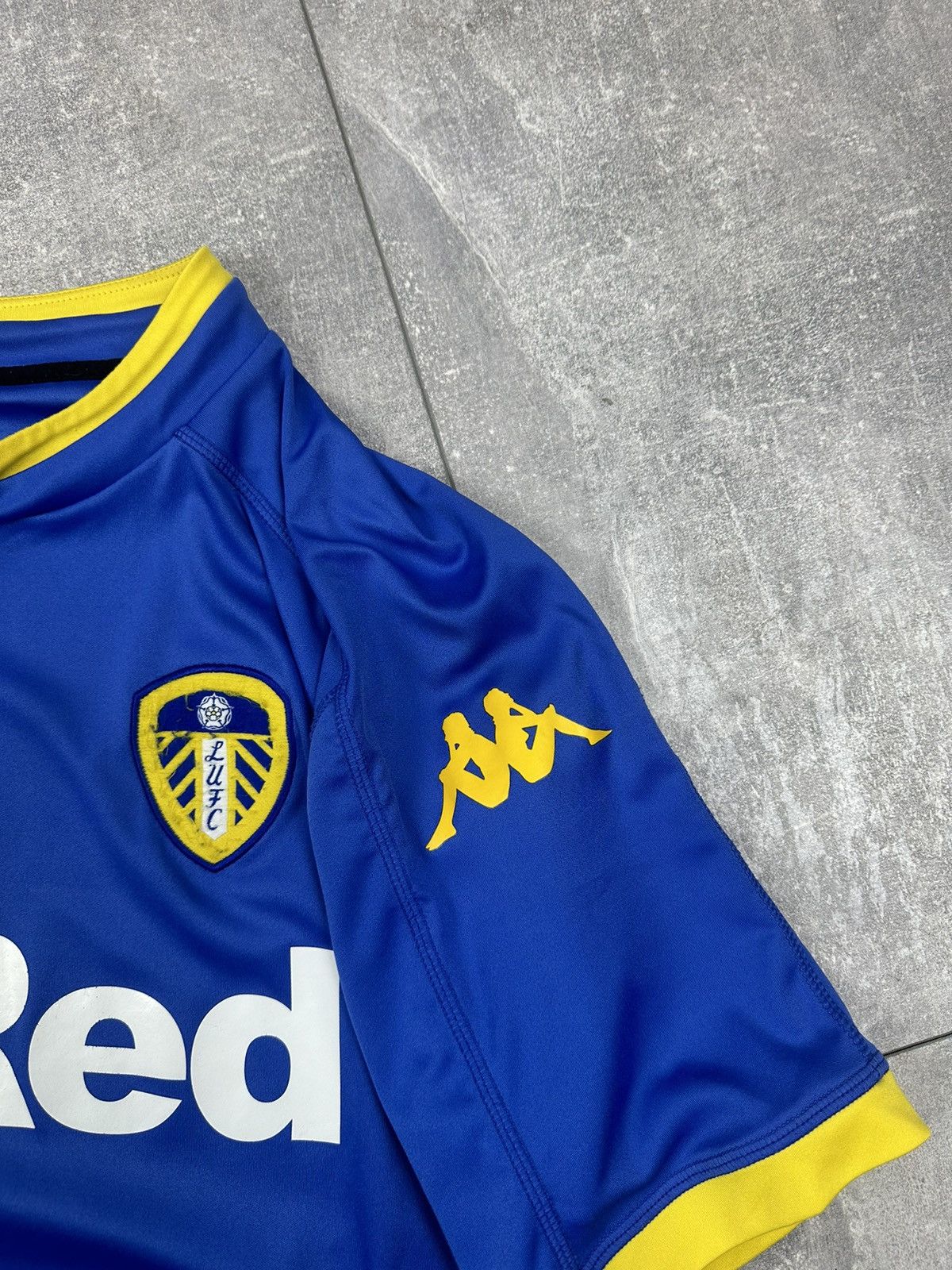 Kappa Kappa Leeds United Home Soccer Jersey Size US M / EU 48-50 / 2 - 10 Thumbnail