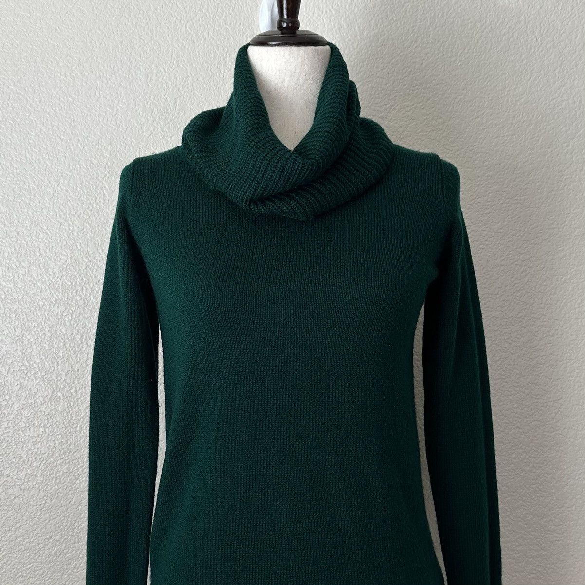Other Koton Green Turtleneck Knitted Long Sleeves Sweater Size XS / US 0-2 / IT 36-38 - 3 Thumbnail