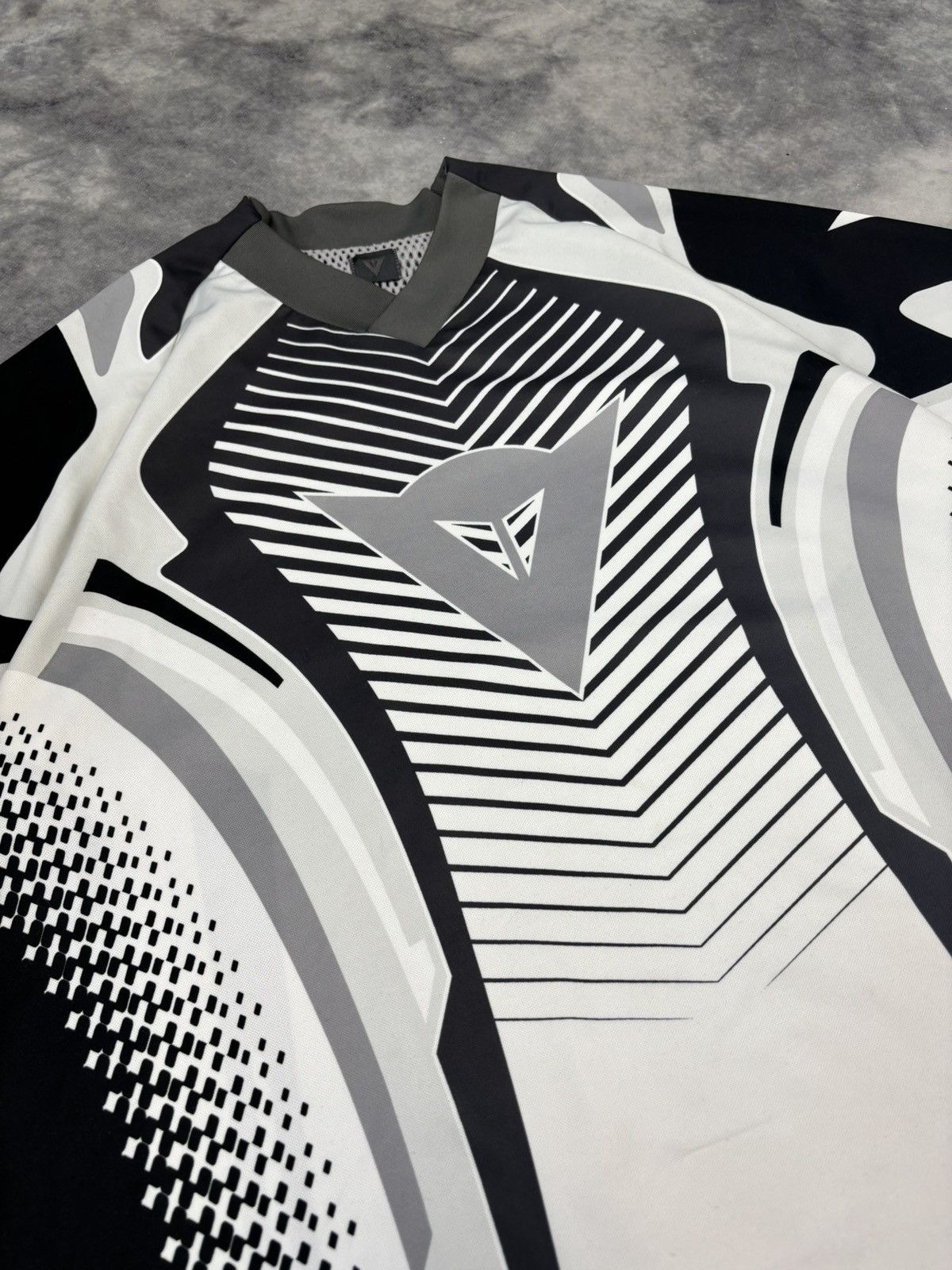 Dainese Vintage Dainese T Shirt Jersey Blokecore Rave Gabber 90s Size US XL / EU 56 / 4 - 4 Thumbnail