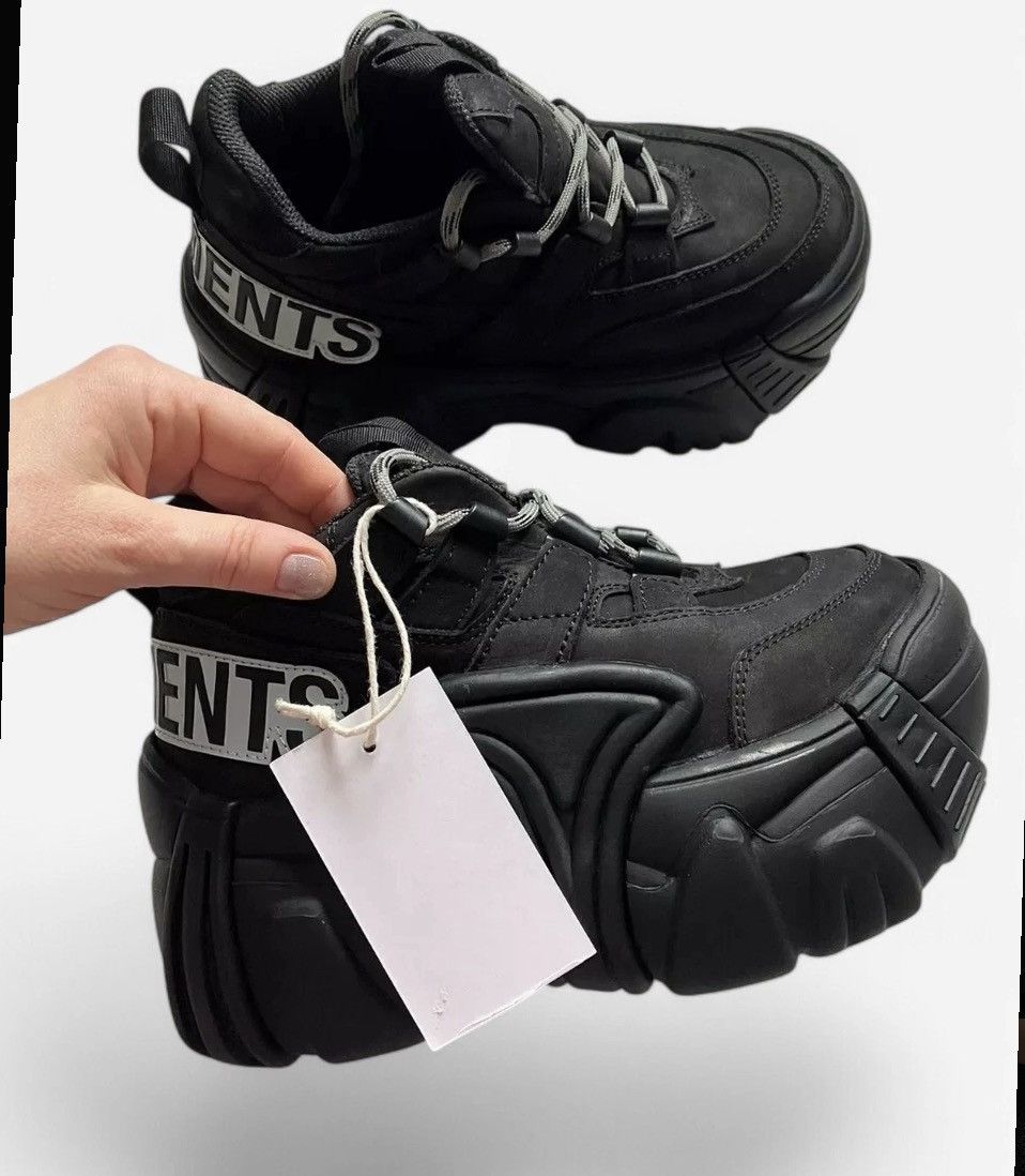 Vetements Swear London Vetements Nubuck Platforms Size US 4.5 / IT 34.5 - 1 Thumbnail