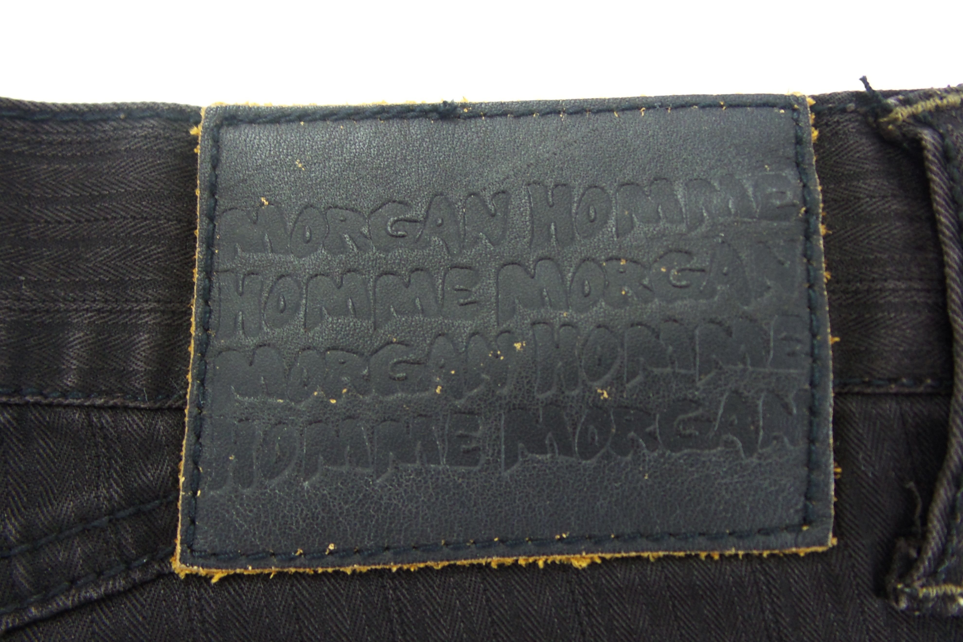 Japanese Brand Morgan Homme Bush Black Pants Size US 31 - 8 Thumbnail