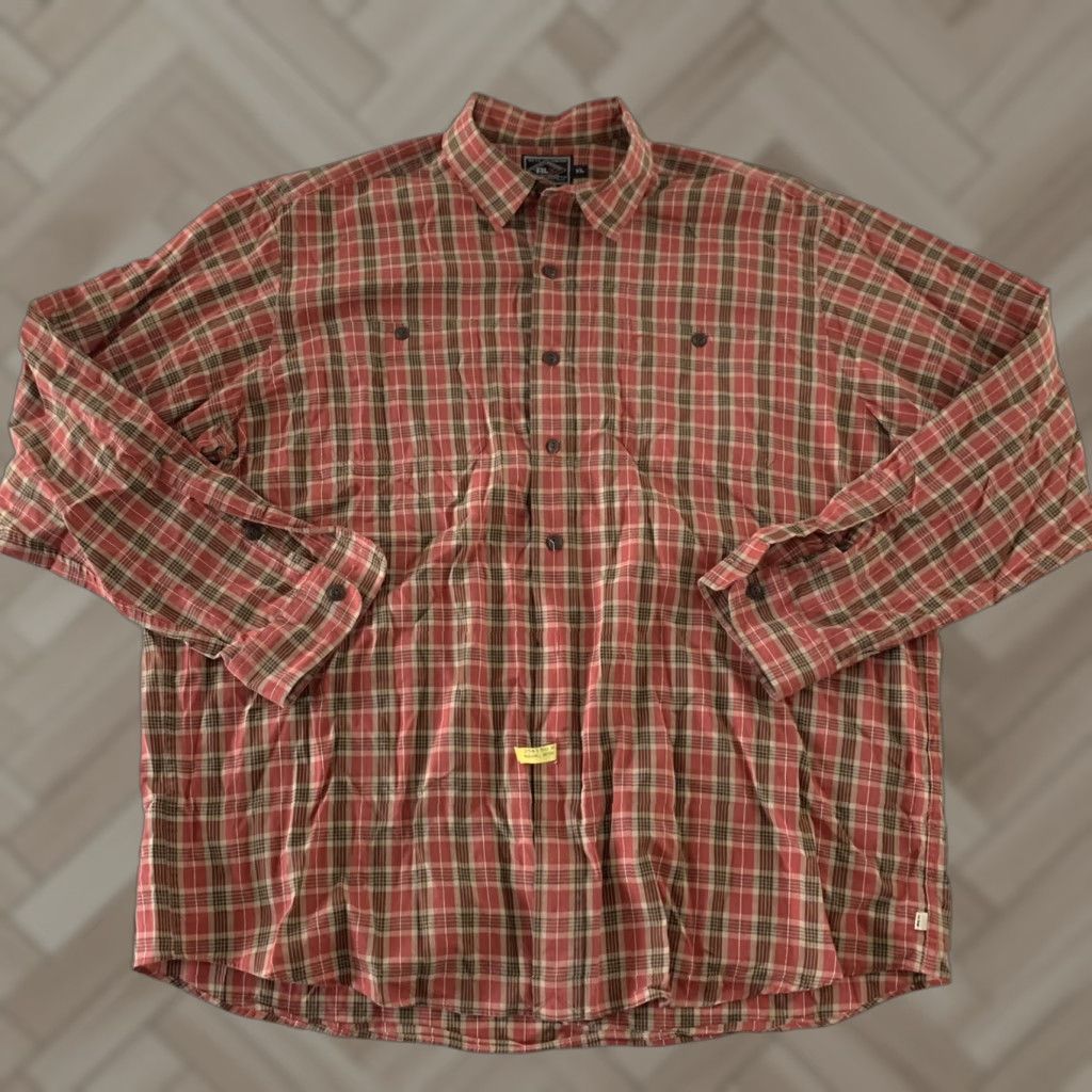 RLX Ralph Lauren RLX Ralph Lauren Shirt Plaid Long Sleeve Button-Up XL Cotton Mens Multicolor Size US XL / EU 56 / 4 - 1 Thumbnail