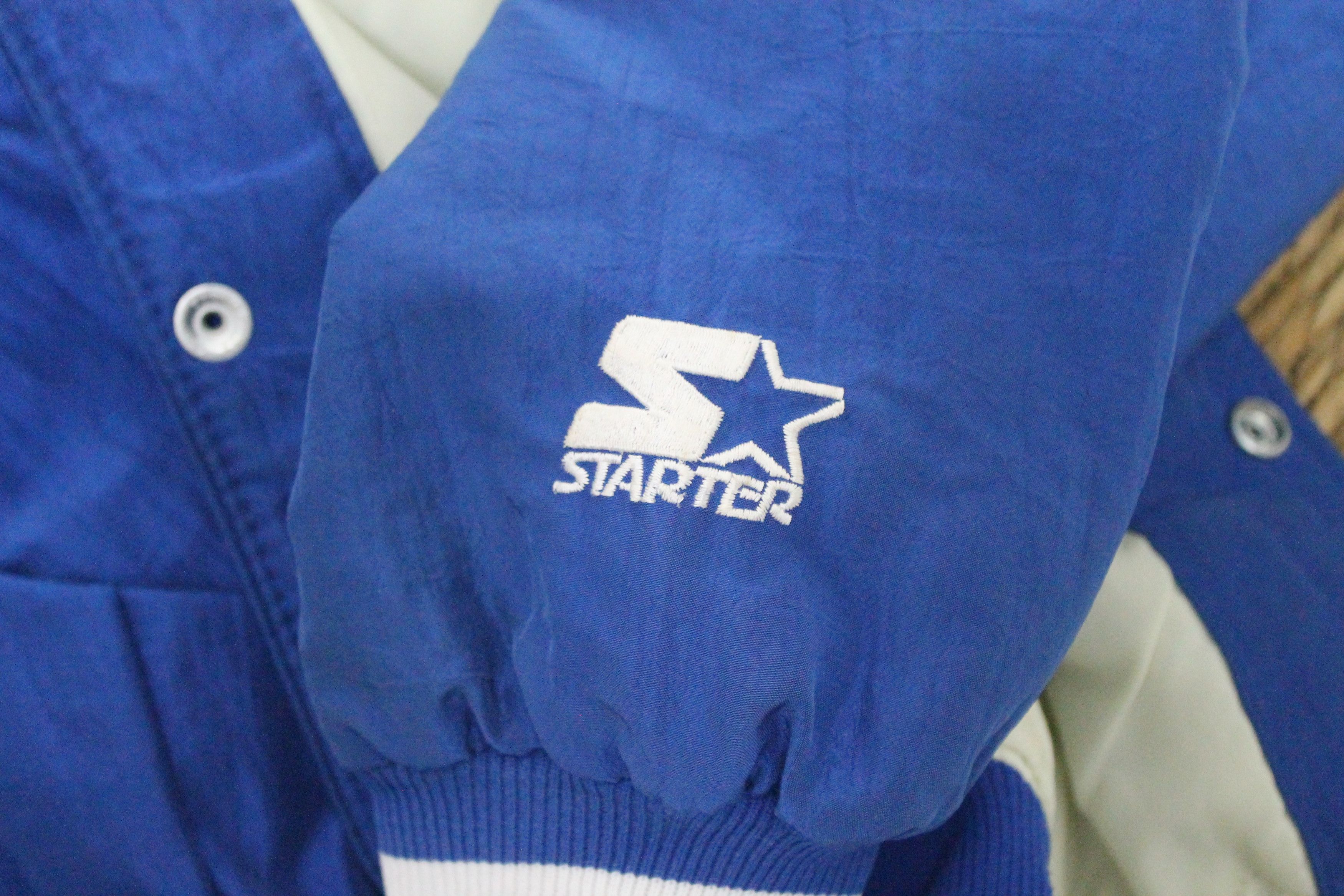 MLB Vintage LA DODGERS Varsity Jacket Made in USA. Size US L / EU 52-54 / 3 - 9 Thumbnail