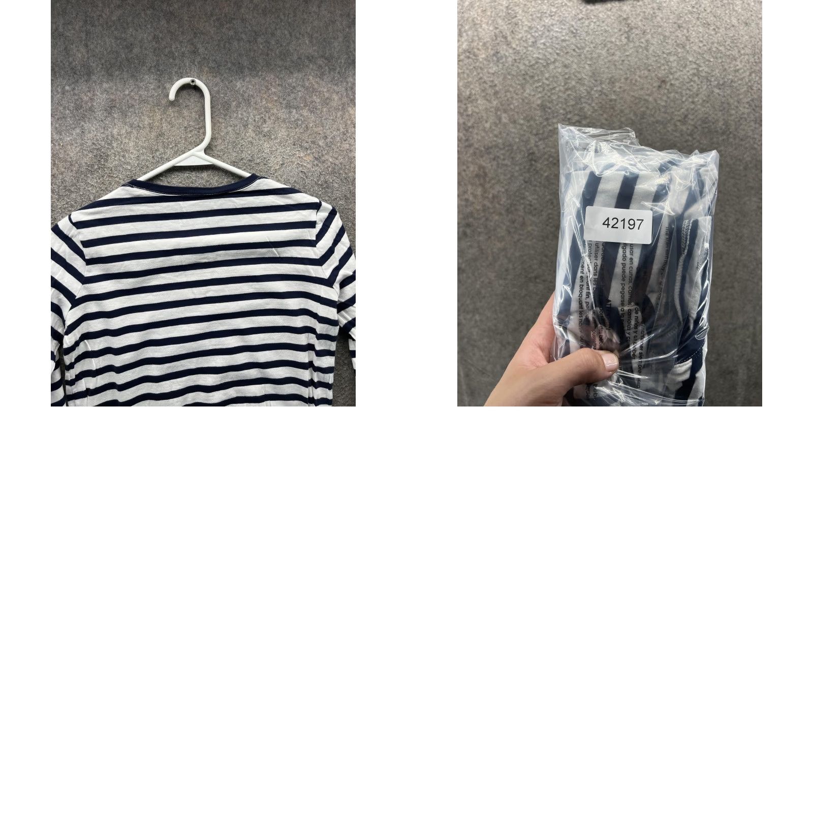 Madewell Madewell Shirt Womens XS Blue Stripe Nautical Crew Neck Long Sleeve Jersey Top Size XS / US 0-2 / IT 36-38 - 8 Thumbnail