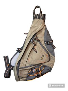 Airwalk Unisex Mini 7 Backpack Crossbody, Black Multi-Color 