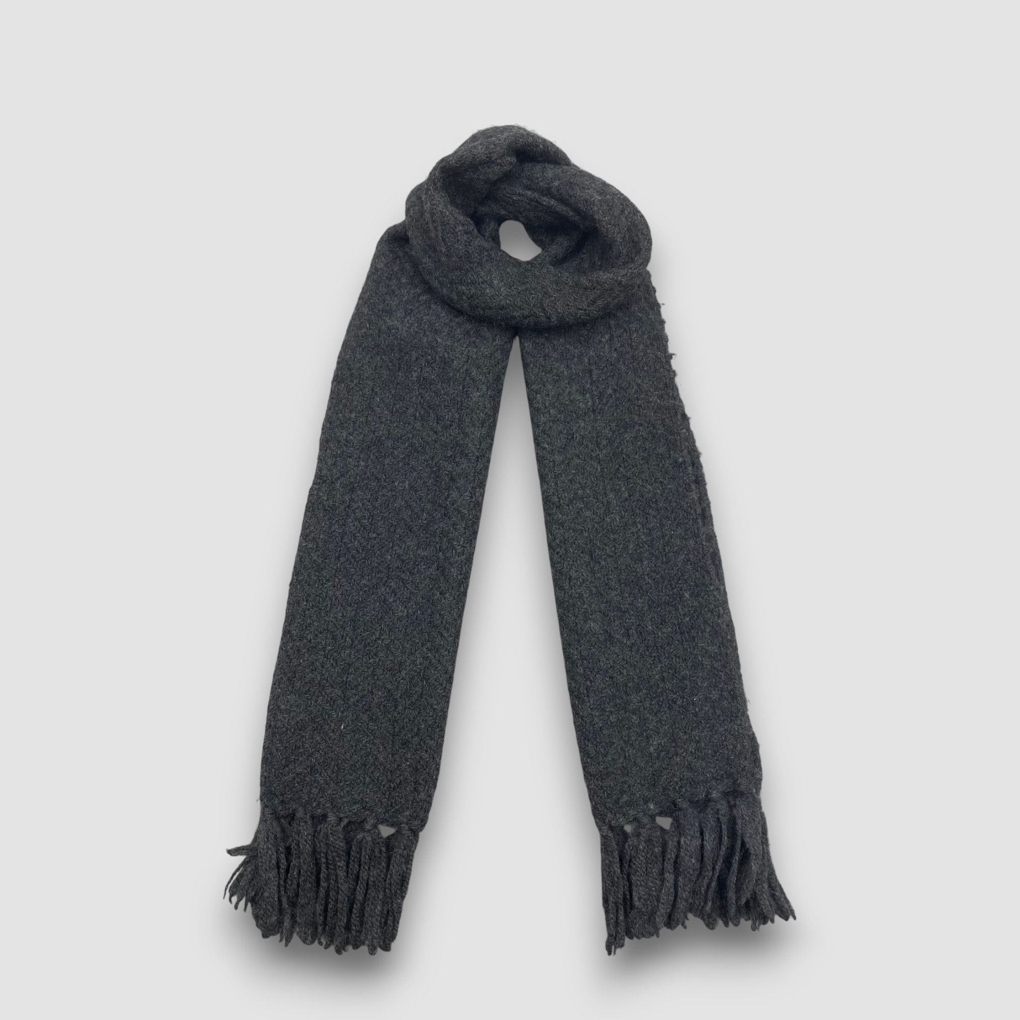 Tete Homme Vintage Tete Homme Scarf Muffler Wool Issey Miyake Scarves Size ONE SIZE - 1 Thumbnail