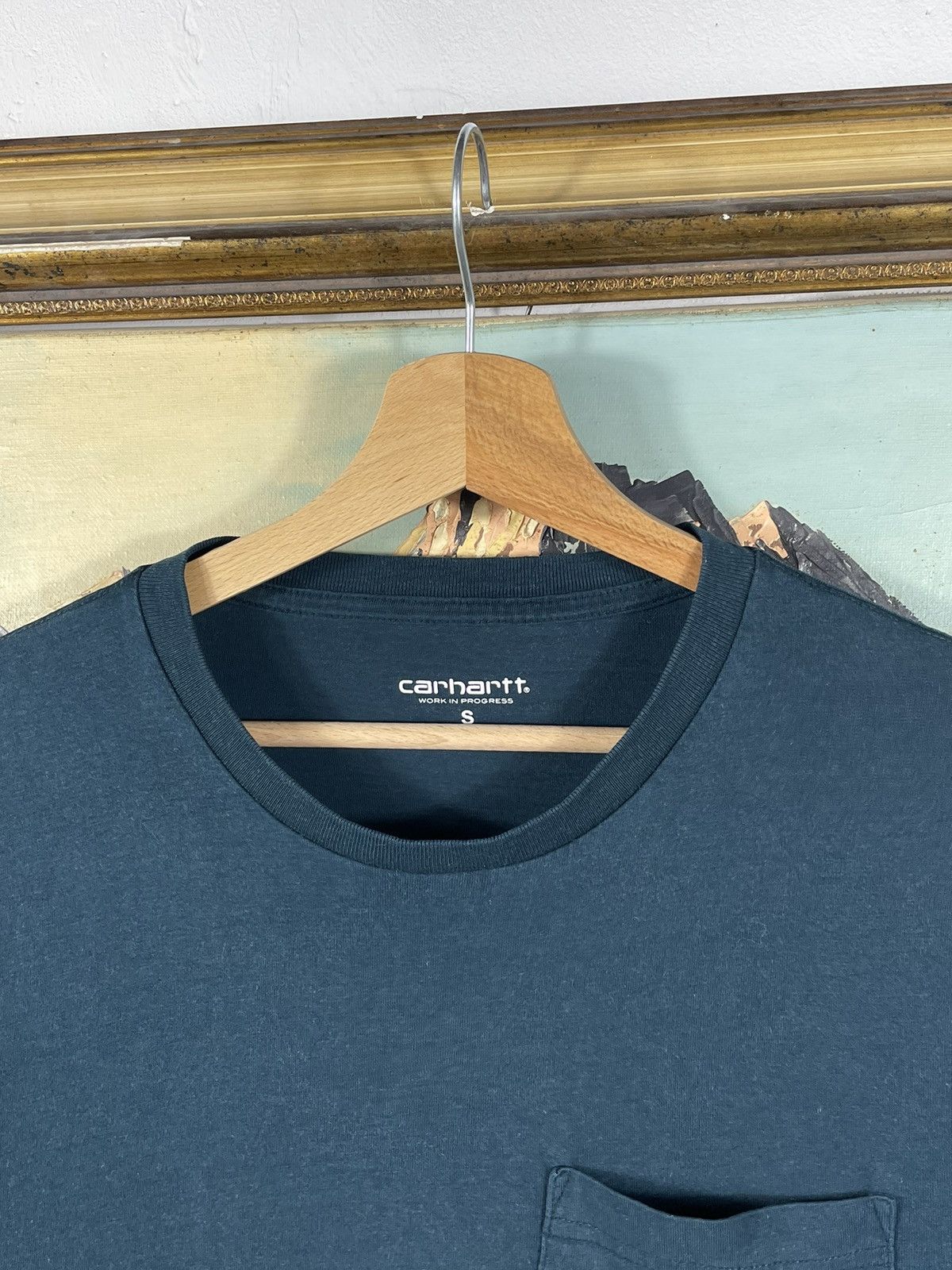 Carhartt Green Carhartt T shirt Tee Mini Logo Pocket Size US S / EU 44-46 / 1 - 4 Thumbnail