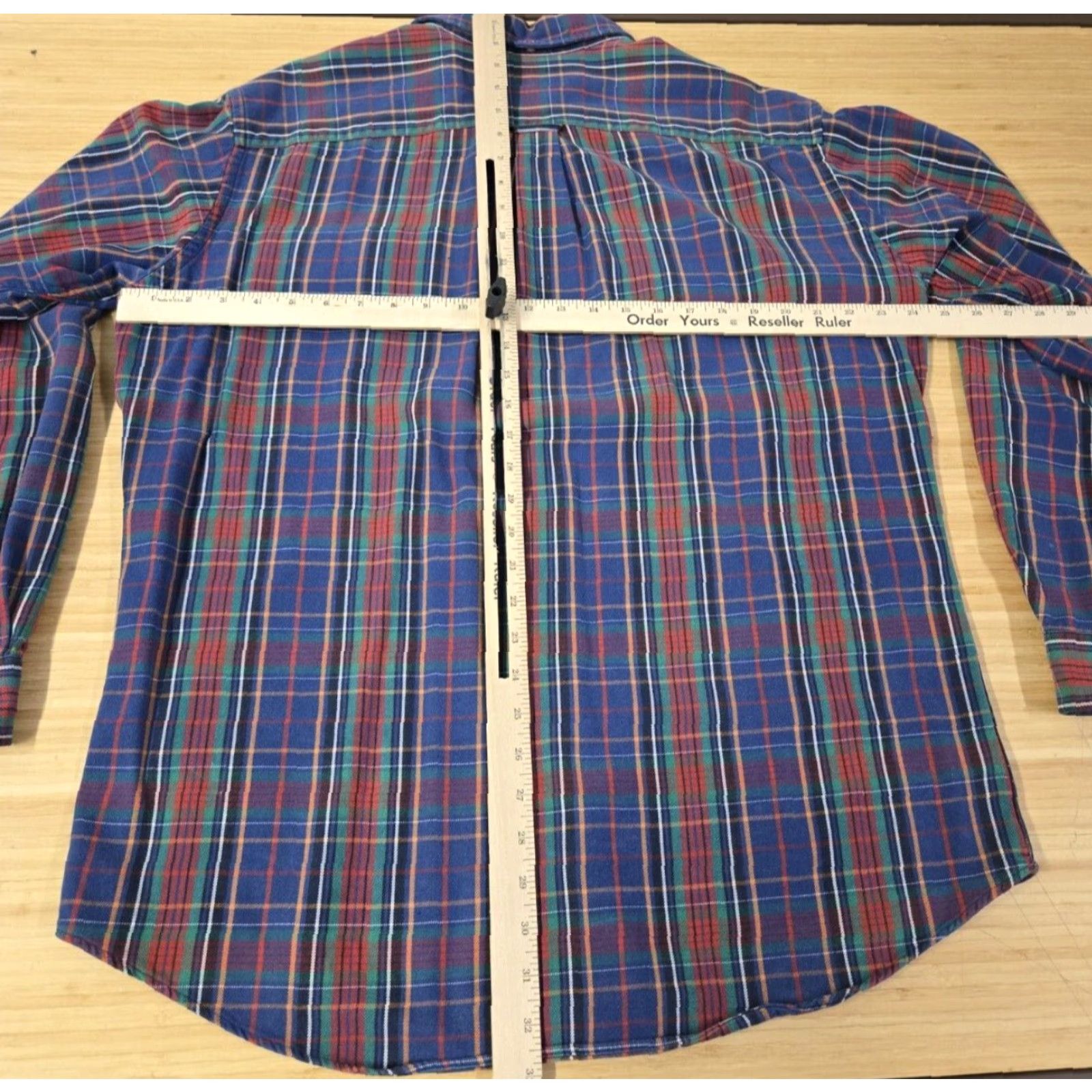 Ralph Lauren Ralph Lauren Workshirt Mens L Blue Plaid Cotton Flannel Button-Up Button-Down Collar Pockets Casual Workwear Long Sleeve Short Description: N/A Size US L / EU 52-54 / 3 - 6 Thumbnail