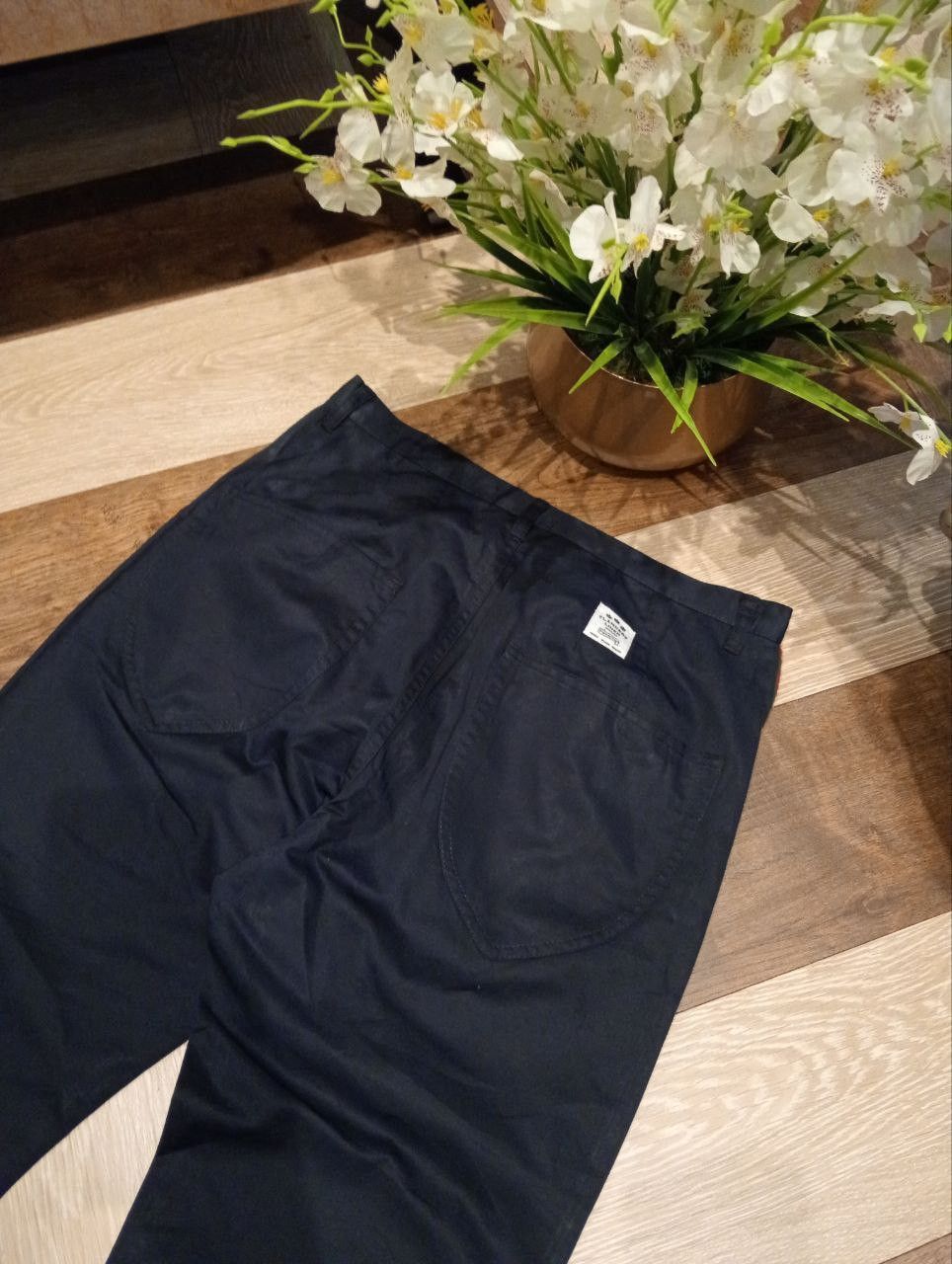 Issey Miyake SUNAOKUWAHARA by ISSEY MIYAKE CROPPED PANTS Size US 29 - 10 Thumbnail