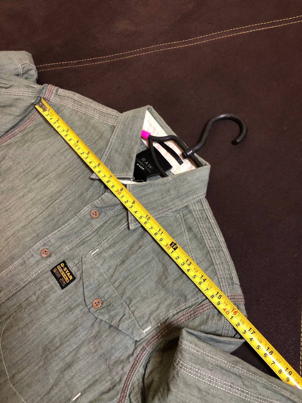 G-Star Vintage G star raw co longsleeve button up shirt Size US M / EU 48-50 / 2 - 9 Thumbnail