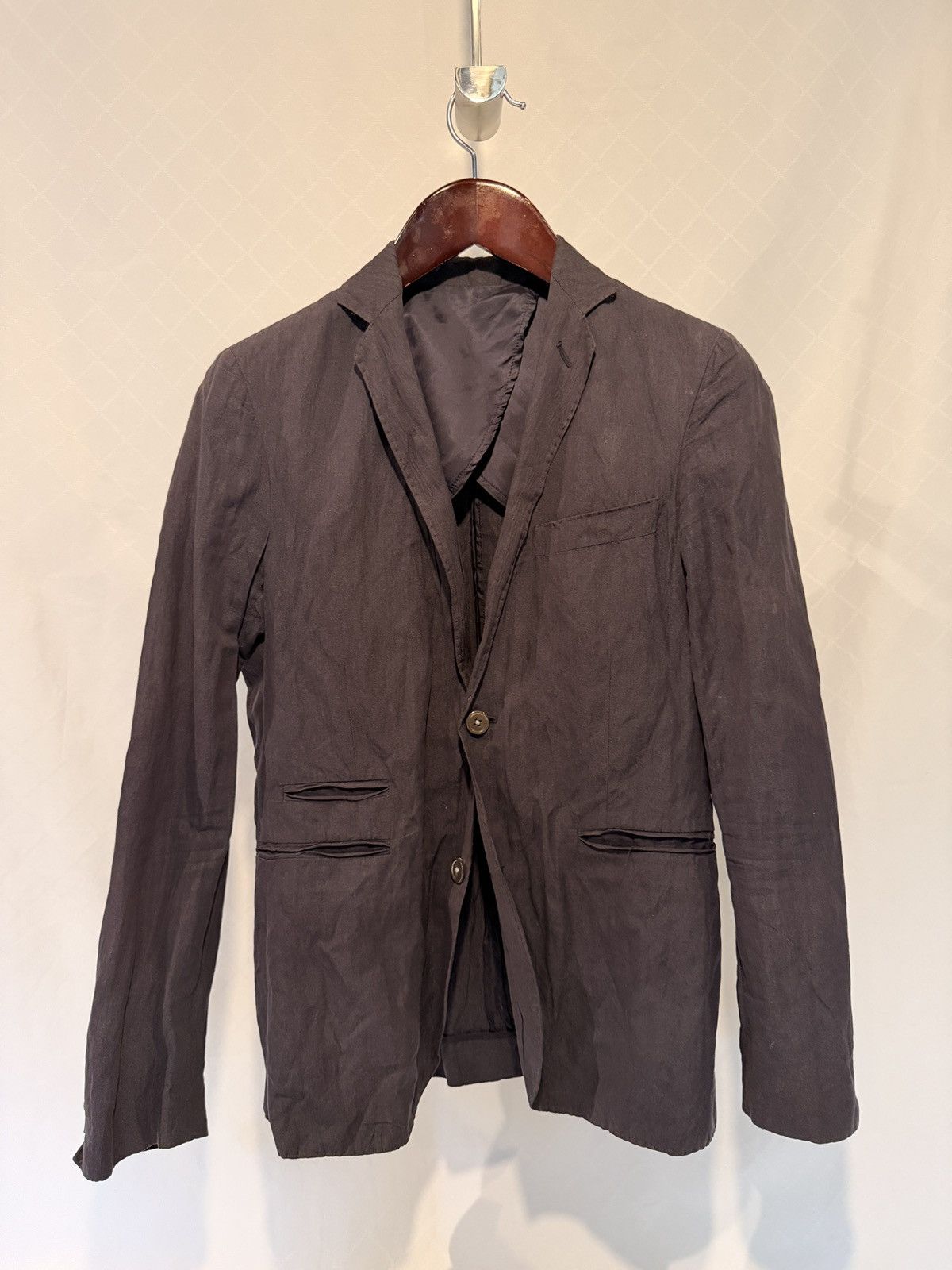 Todd Snyder Todd Snyder Navy Metal Fiber Blazer Size 36S - 1 Thumbnail