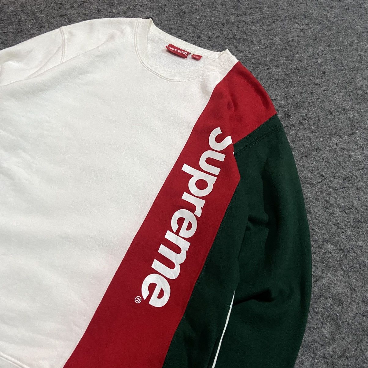 Supreme Panelled SS16 Crewneck - thefunkyskunk.ie