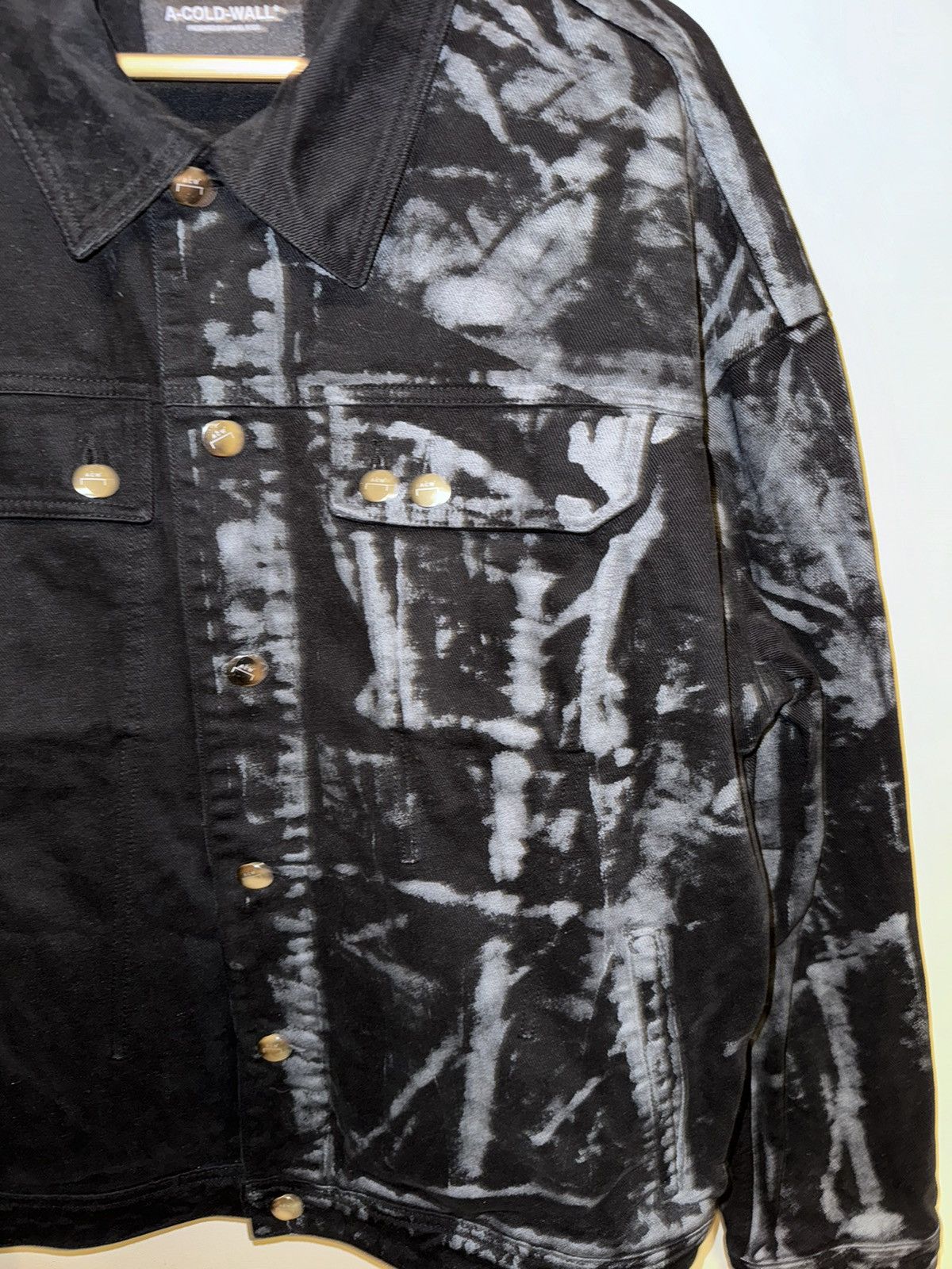 A-COLD-WALL* × Samuel Ross A-COLD-WALL* Pigment Dyed Trucker Jacket Size US M / EU 48-50 / 2 - 3 Thumbnail