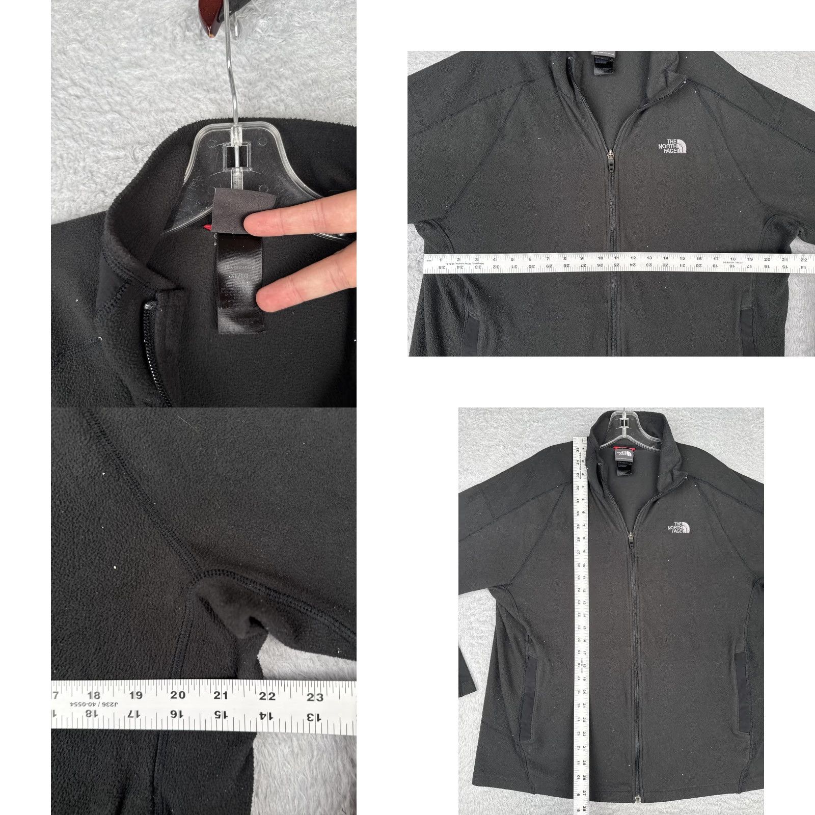 The North Face The North Face Jacket Mens XL Black Full Zip Fleece FlashDry Pockets Breathable Moisture Wicking Mock Neck Outdoor Hiking Size US XL / EU 56 / 4 - 8 Thumbnail