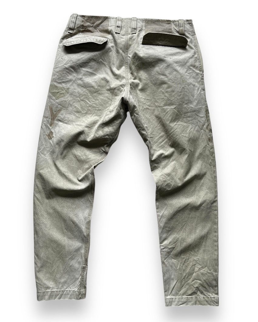 Diesel Diesel Black Printed Khaki Canvas Trousers Pants Size US 32 / EU 48 - 2 Thumbnail