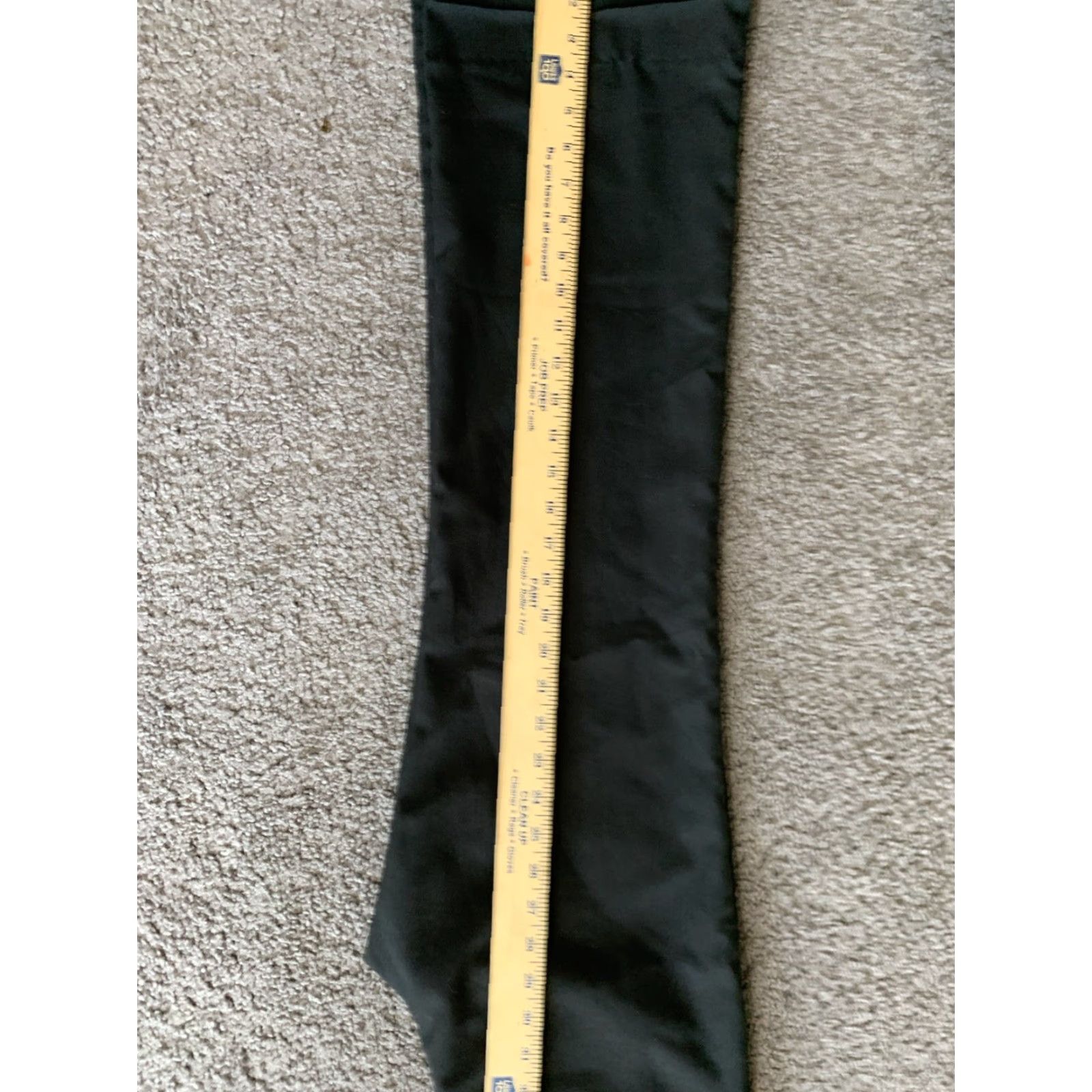 Guess GUESS Women's Pants Bootcut 28 x 30 Black Polyester Stretch Dress Pants Regular Inseam 30" XS? Size 28" / US 6 / IT 42 - 7 Thumbnail