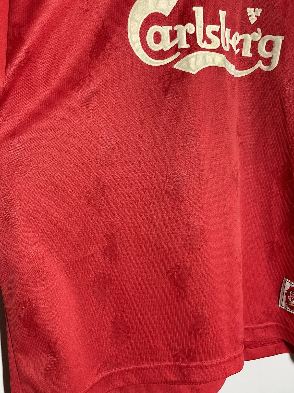 Reebok × Vintage Liverpool FC Reebok 1996/98 Vintage Y2k Football Shirt Size US L / EU 52-54 / 3 - 4 Thumbnail