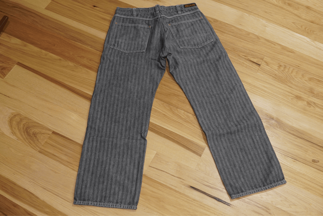 Iron Heart Herringbone Double Knee Grailed