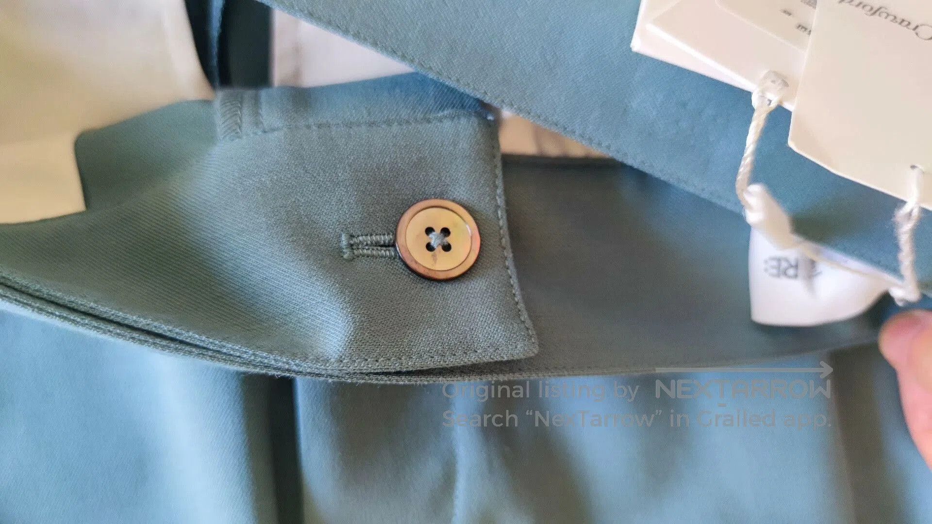 Maison Kitsune Relaxed Fit Blue. Size US 26 / EU 42 - 5 Thumbnail