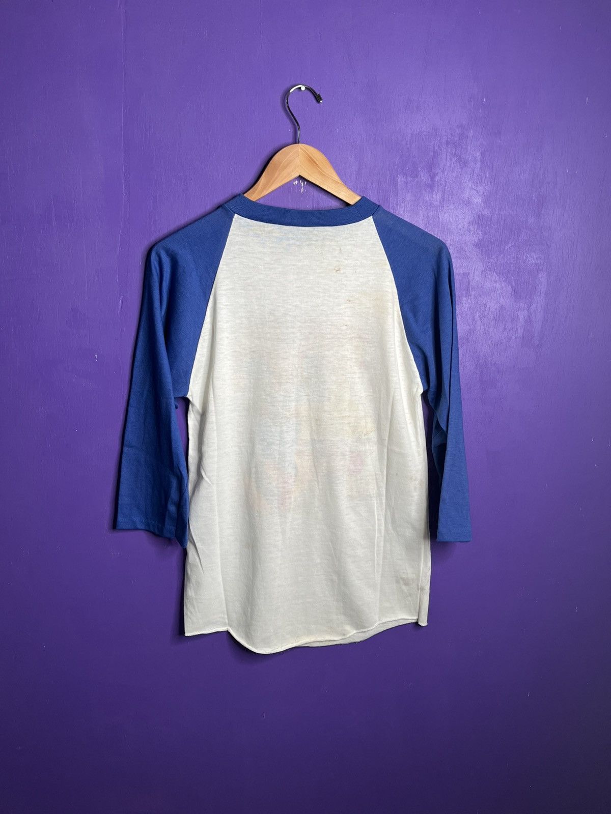 DC Comics × Vintage Vintage 1976 Dc comics Superman raglan t-shirt Size US M / EU 48-50 / 2 - 2 Thumbnail