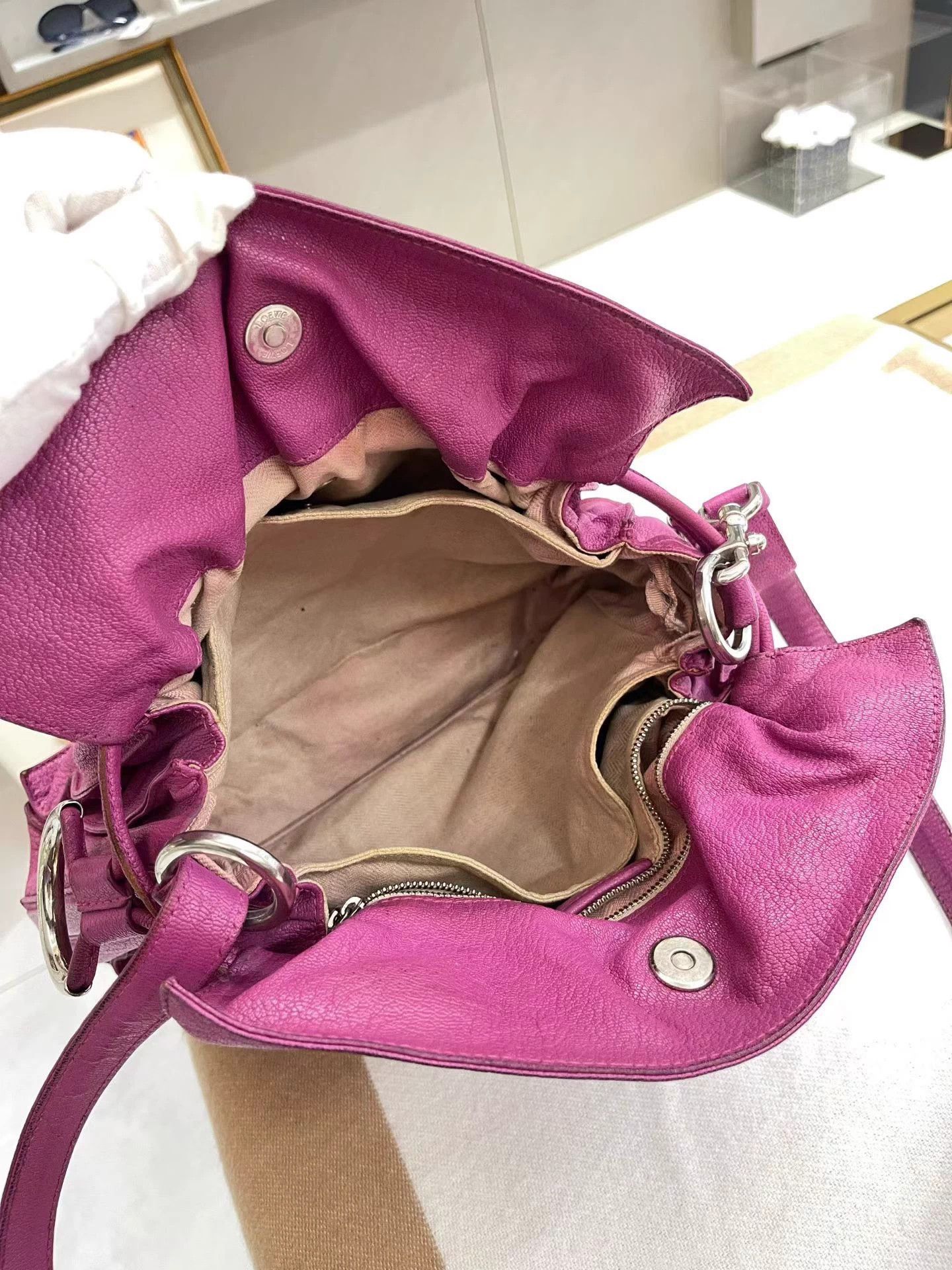 Loewe Loewe Lucky Bag 28x10x27 Good Condition M778 Size ONE SIZE - 8 Thumbnail