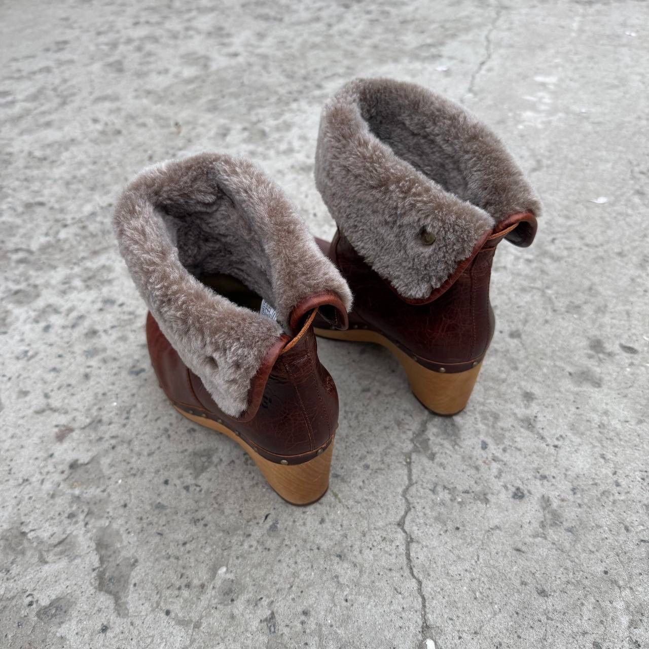 Ugg Vintage Women's boots with wooden soles Ugg Size 38 Size US 8 / IT 38 - 5 Thumbnail